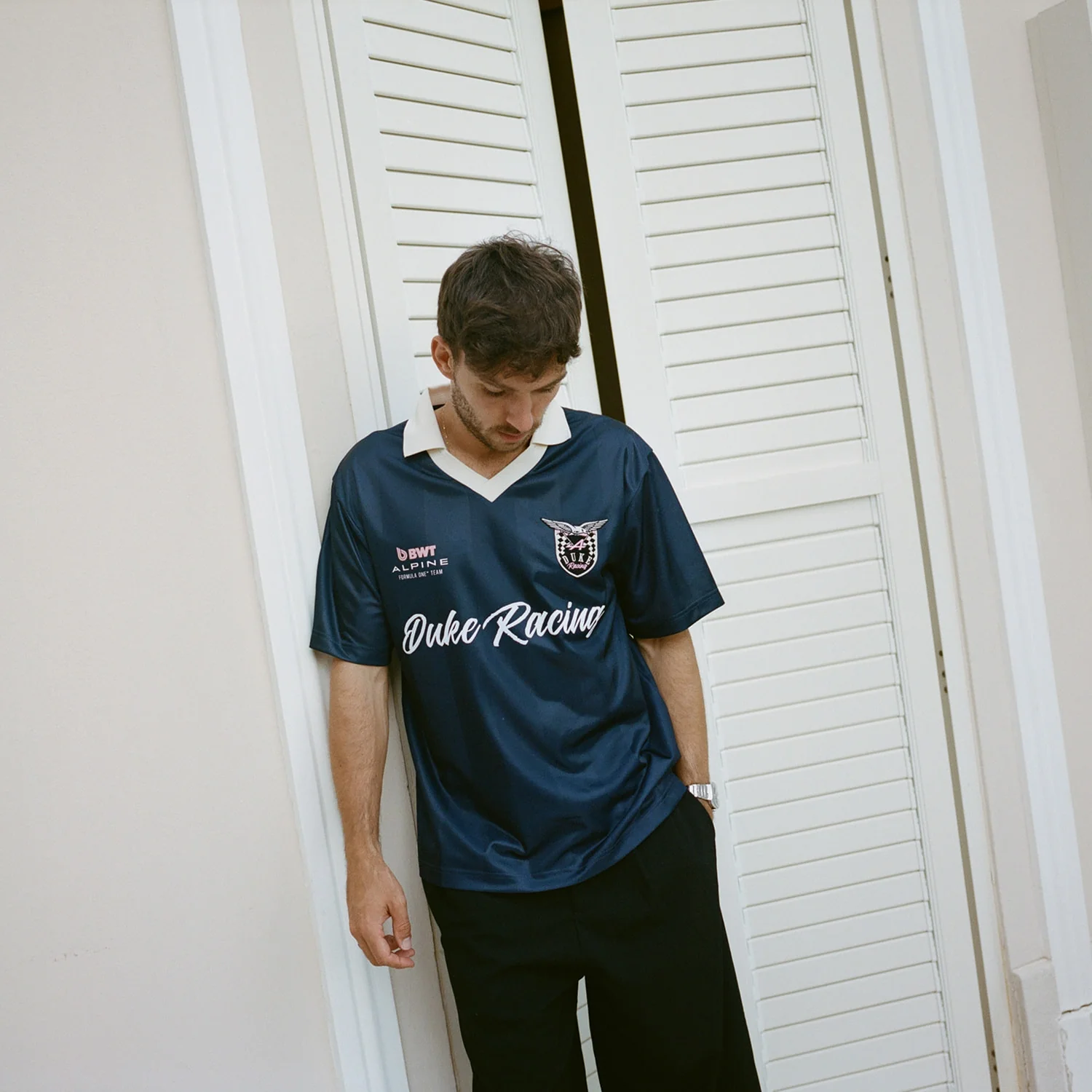 Alpine Formula One Team Deep Blue Sports Jersey - Image 2