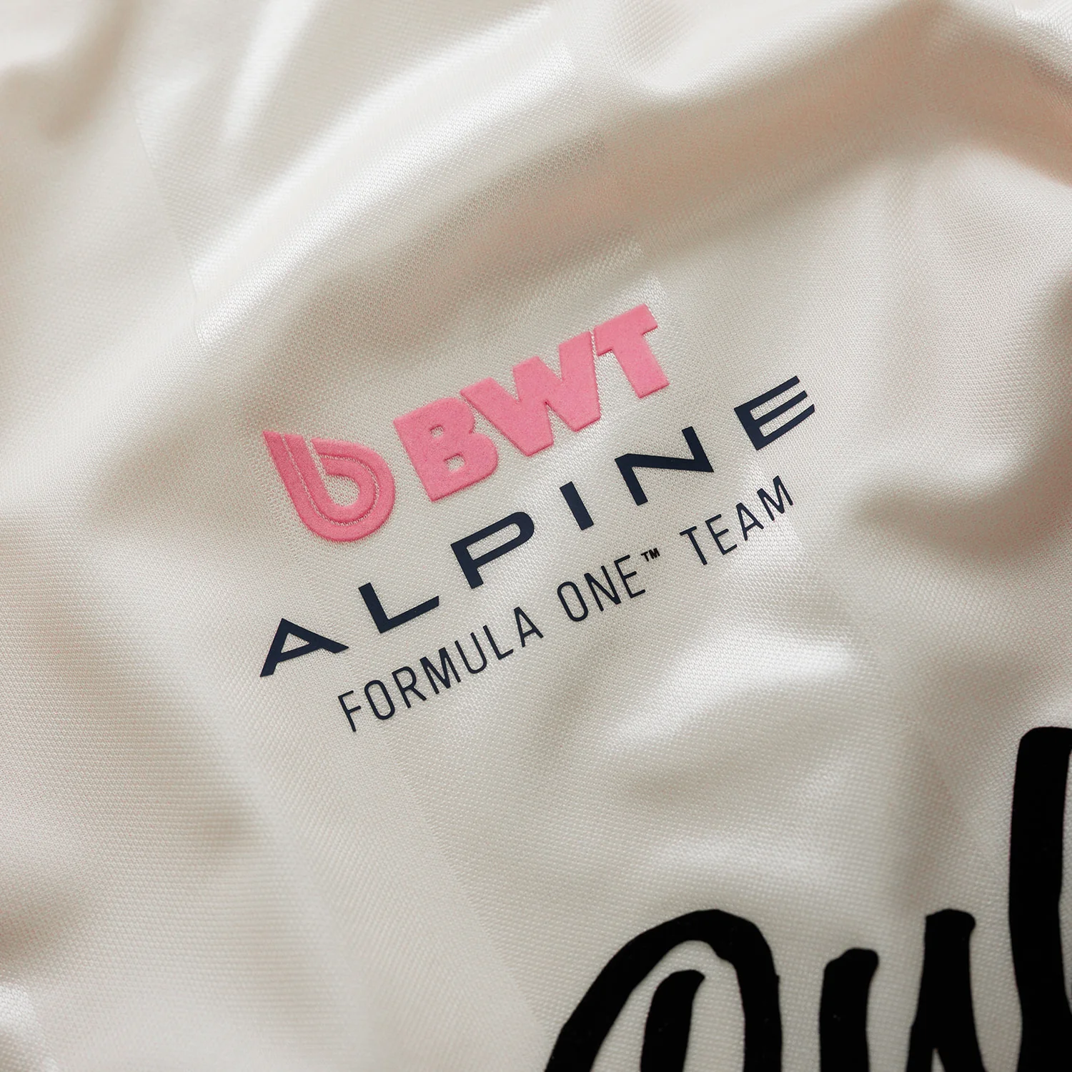 Alpine Formula One Team Cream Sports Jersey - Image 5