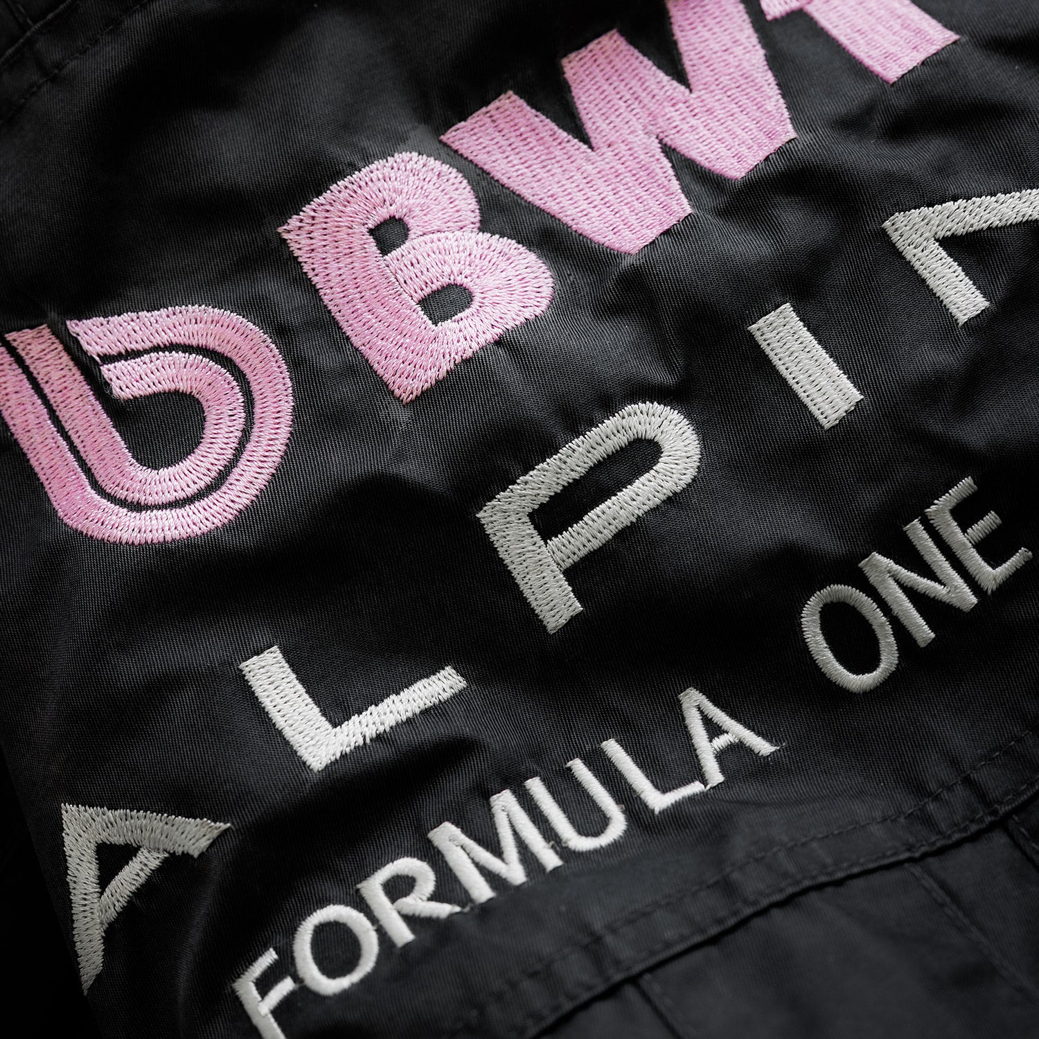 Alpine Formula One Team Washed Black Trackside Jacket - Image 7