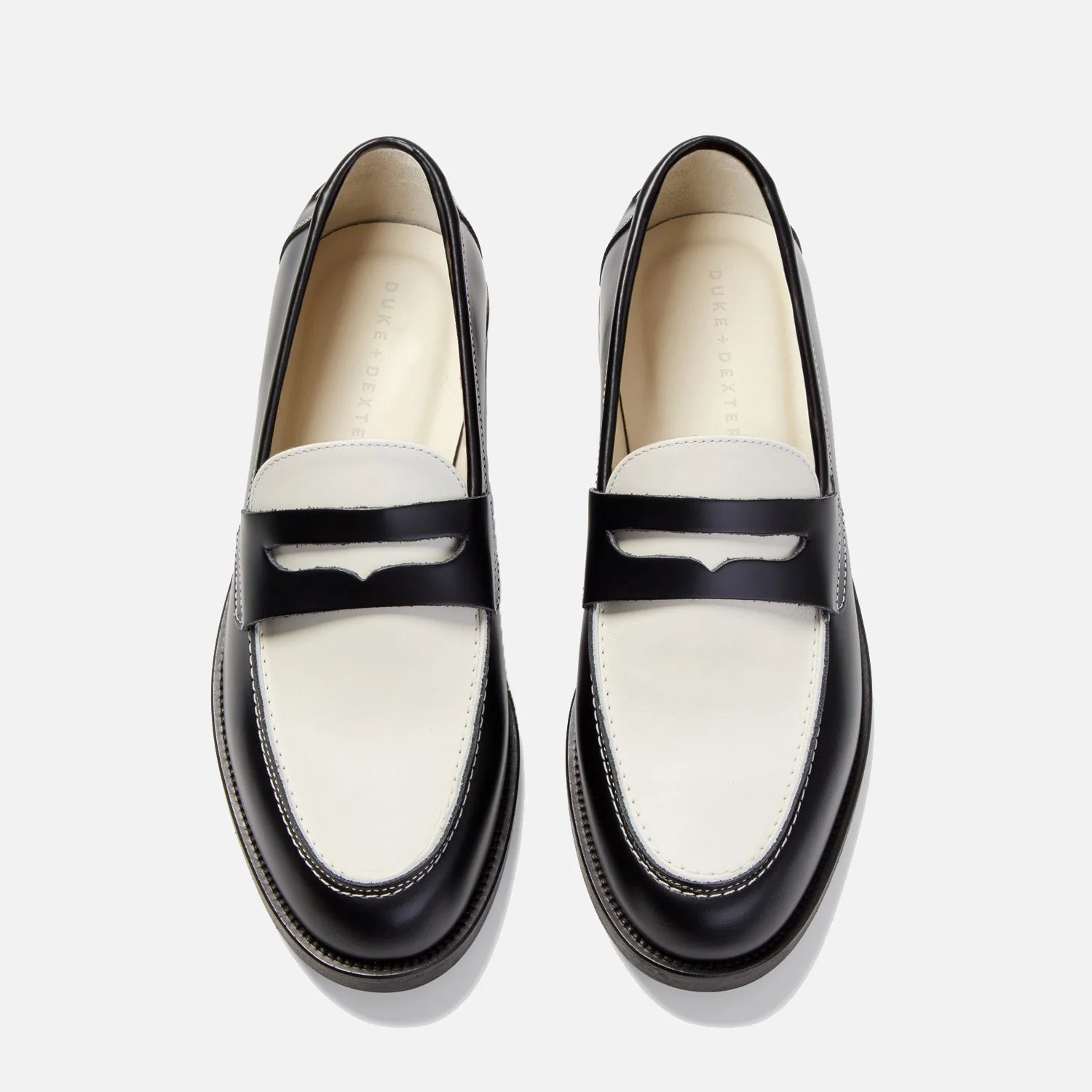 Wilde Black + White Penny Loafer - Men's - Image 4