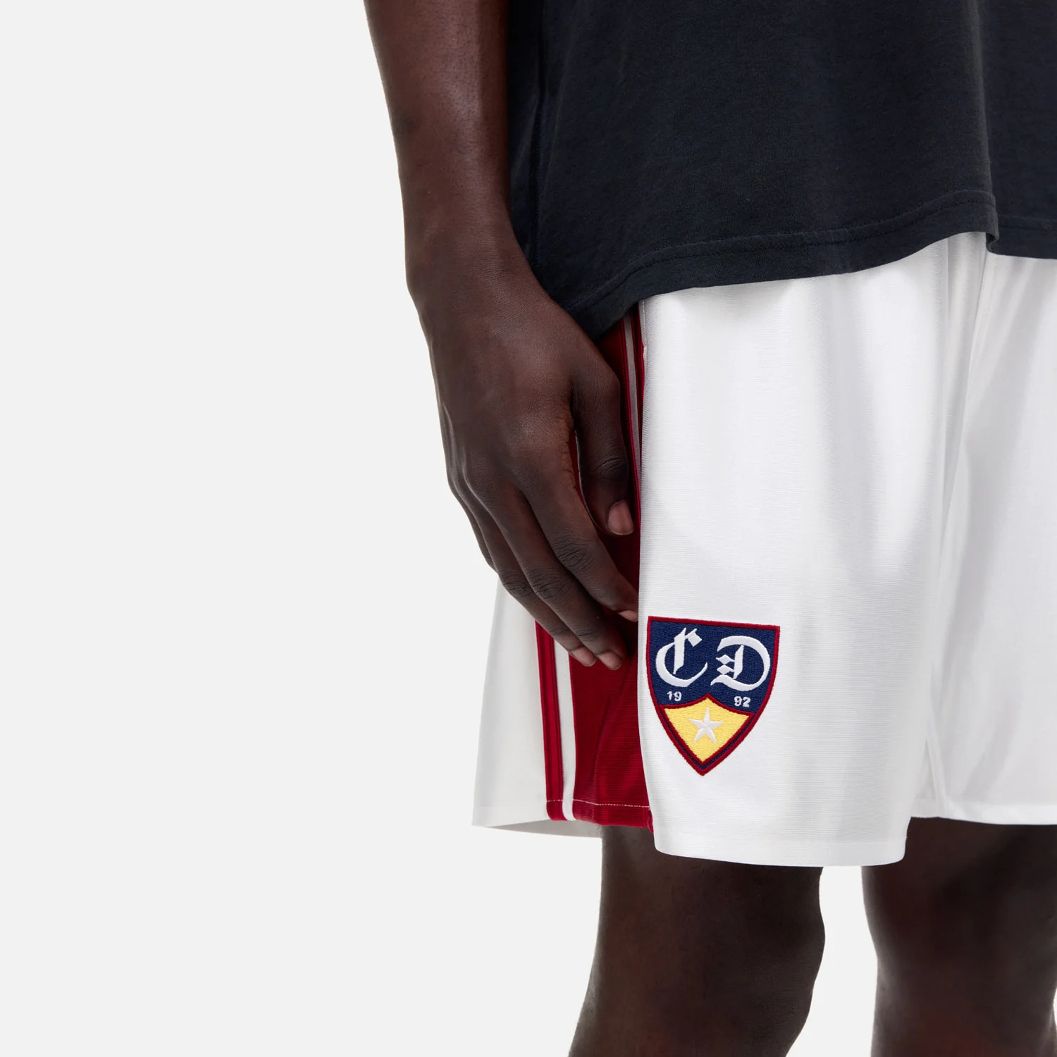 CB Angelo White + Red Shorts - Image 5