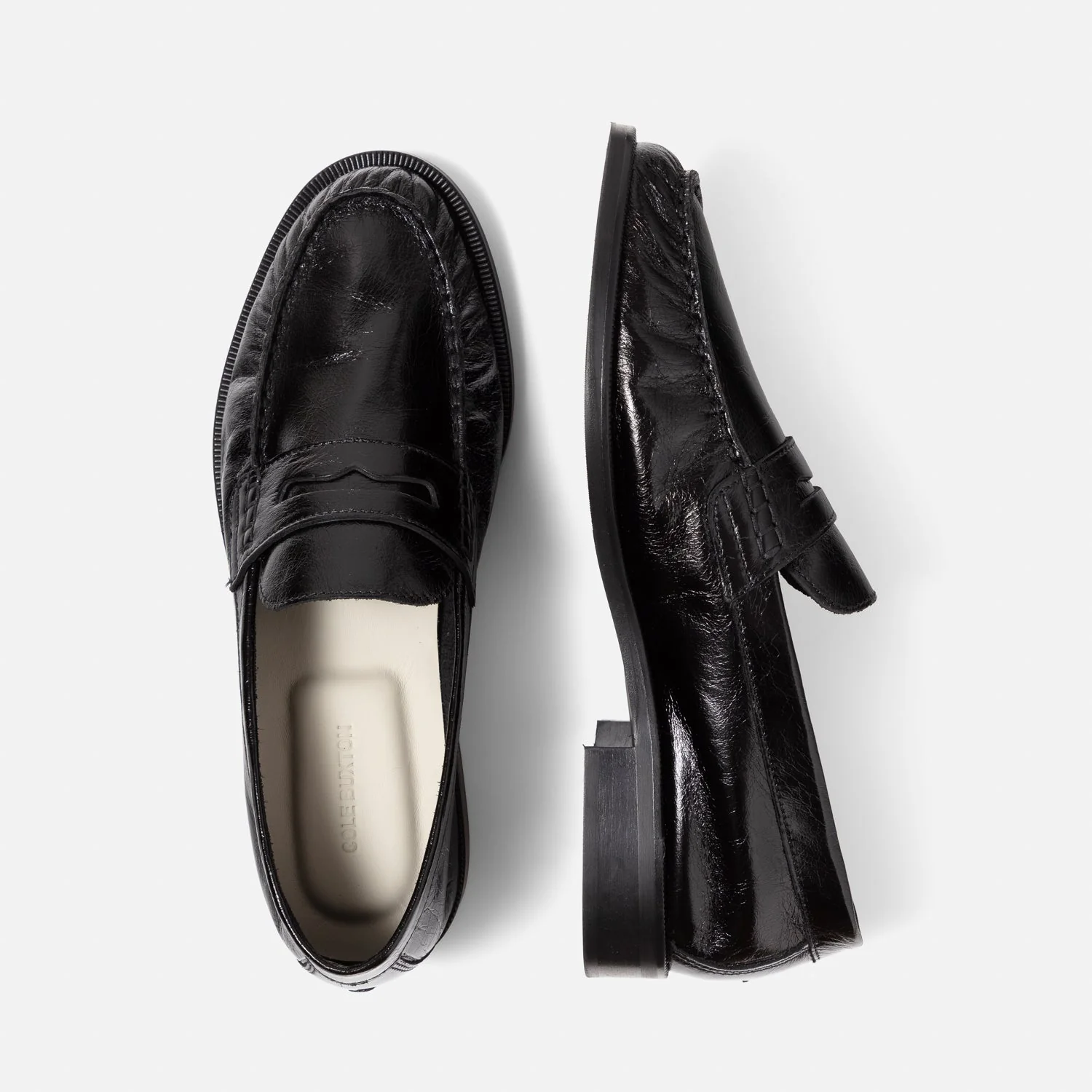 CB Black Ruched Loafer - Women's - Image 4