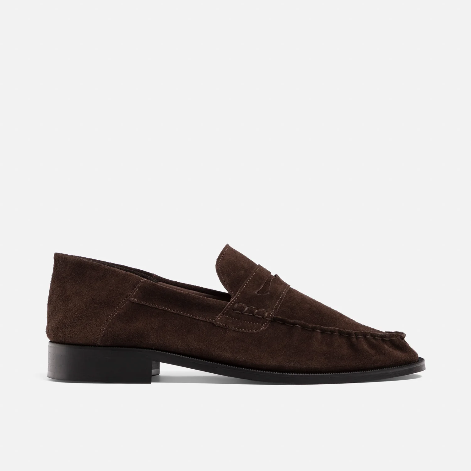 CB Brown Suede Foldable Ruched Loafer - Men's - Image 4