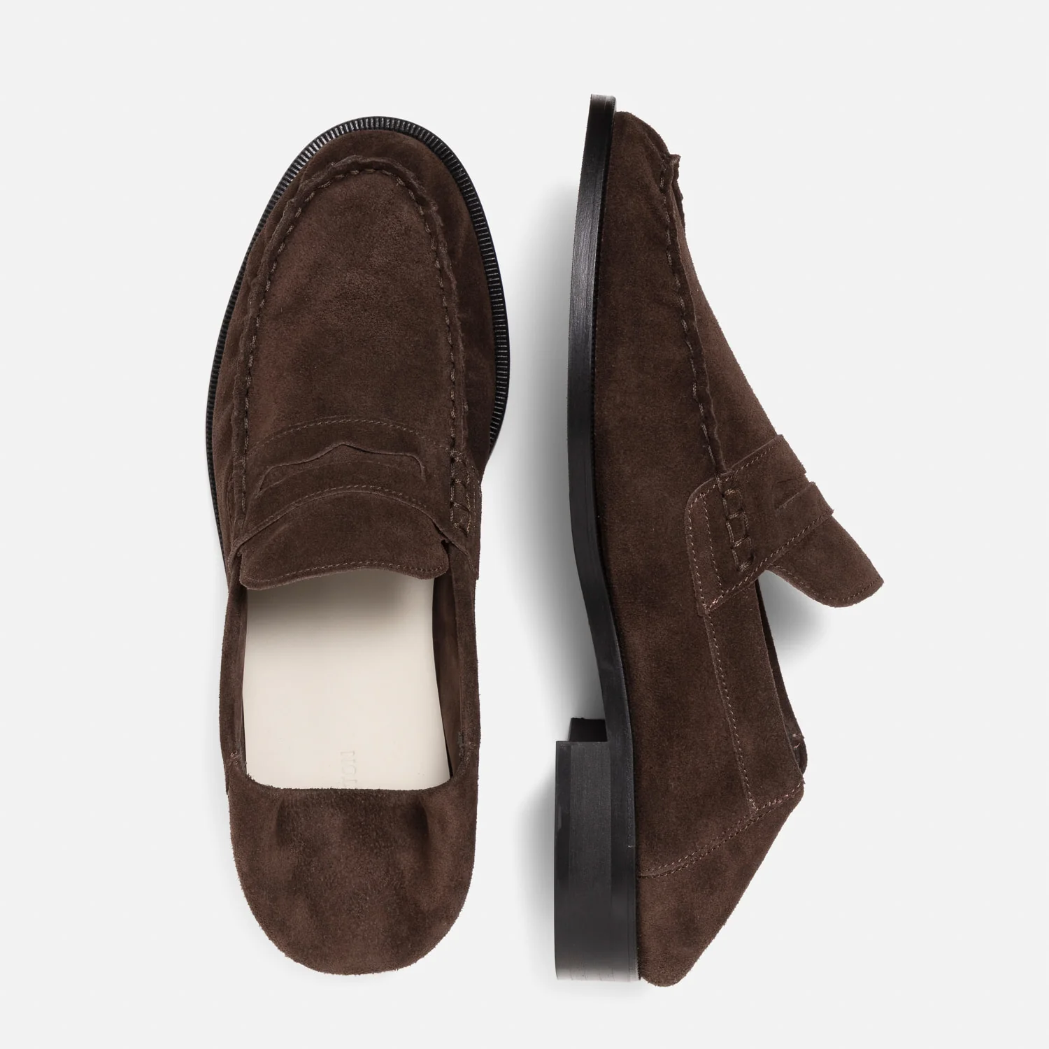 CB Brown Suede Foldable Ruched Loafer - Men's - Image 5