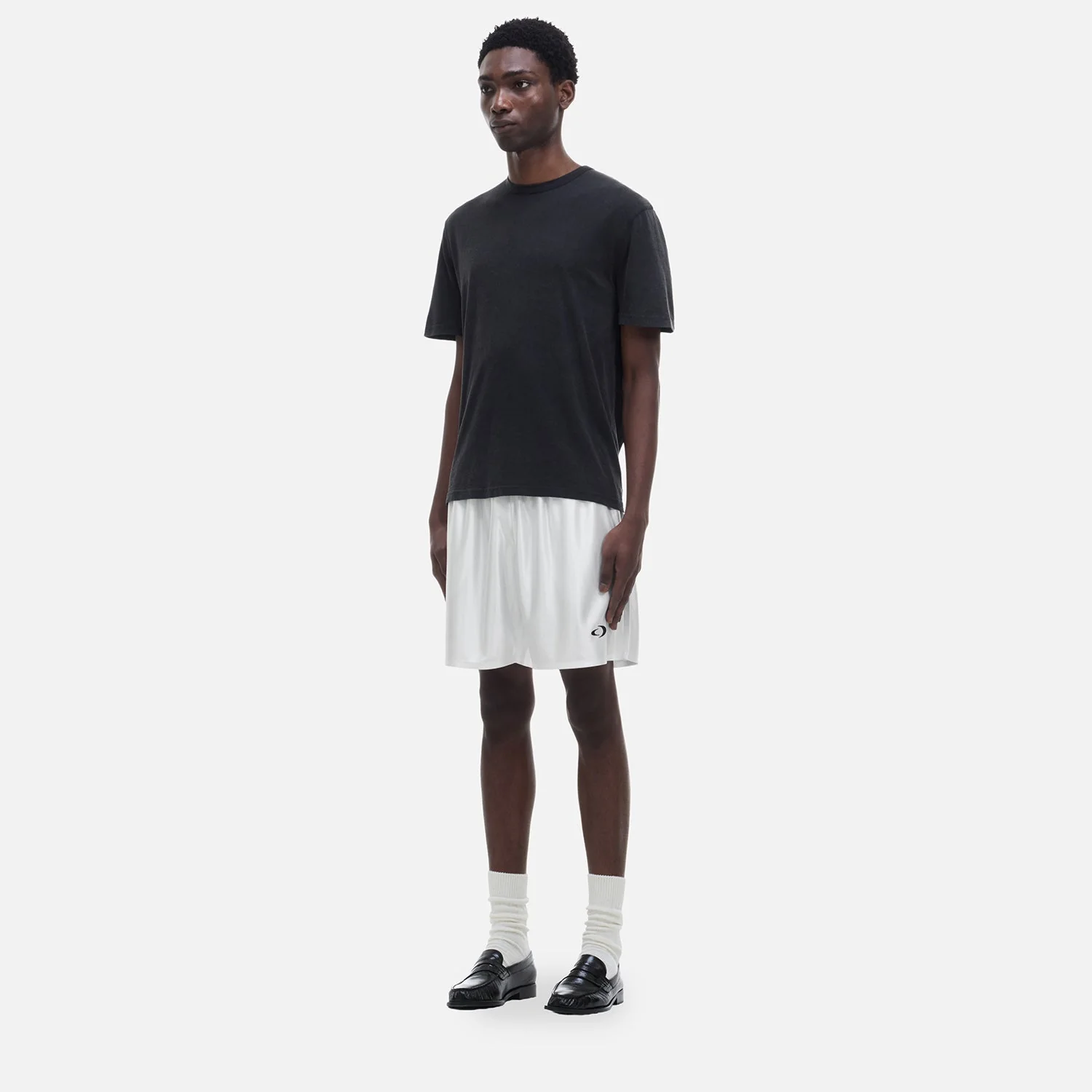 CB Emblem White Shorts - Image 4