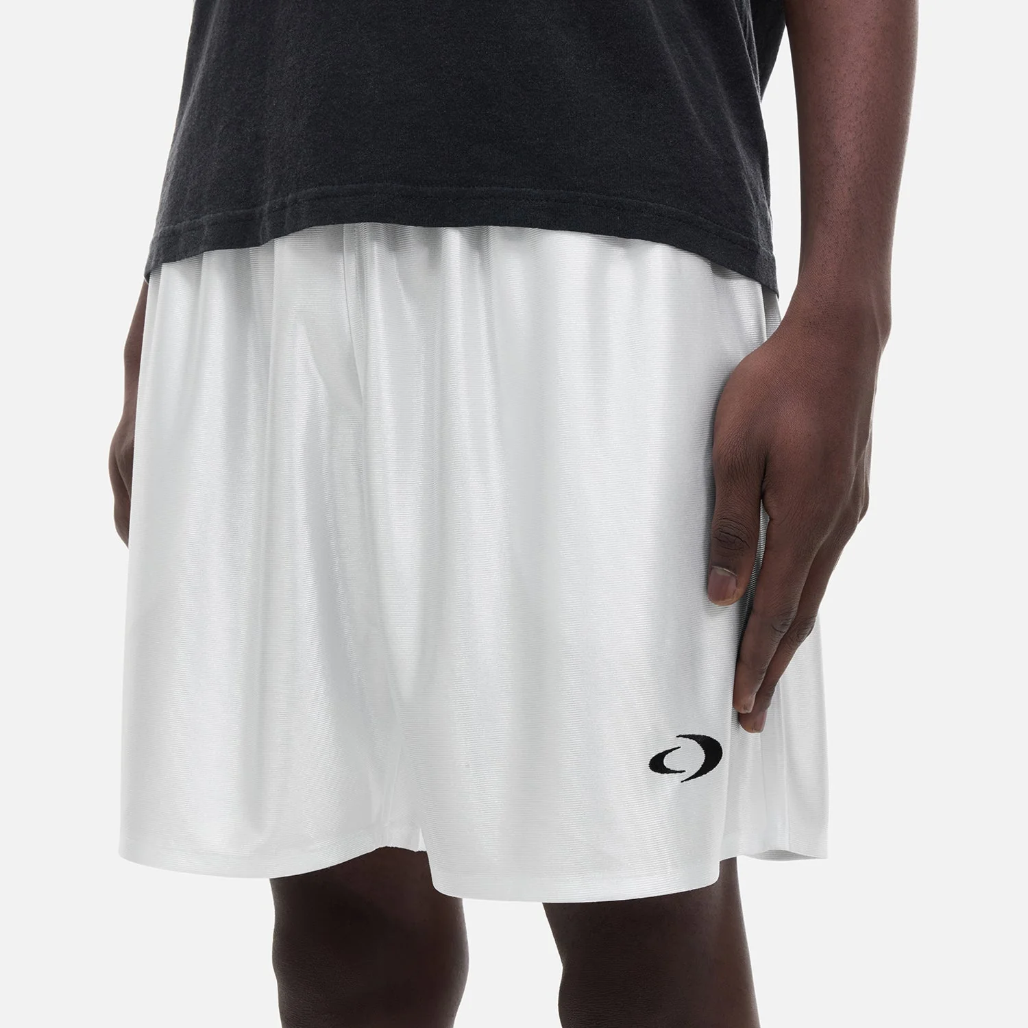 CB Emblem White Shorts - Image 6