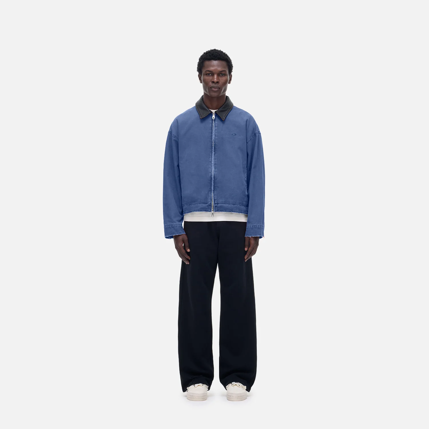 CB Emblem Trucker Blue Jacket - Image 2