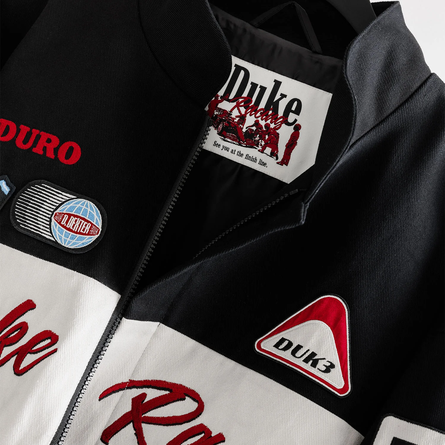 DR1 World Championship Vintage Black Jacket - Image 4