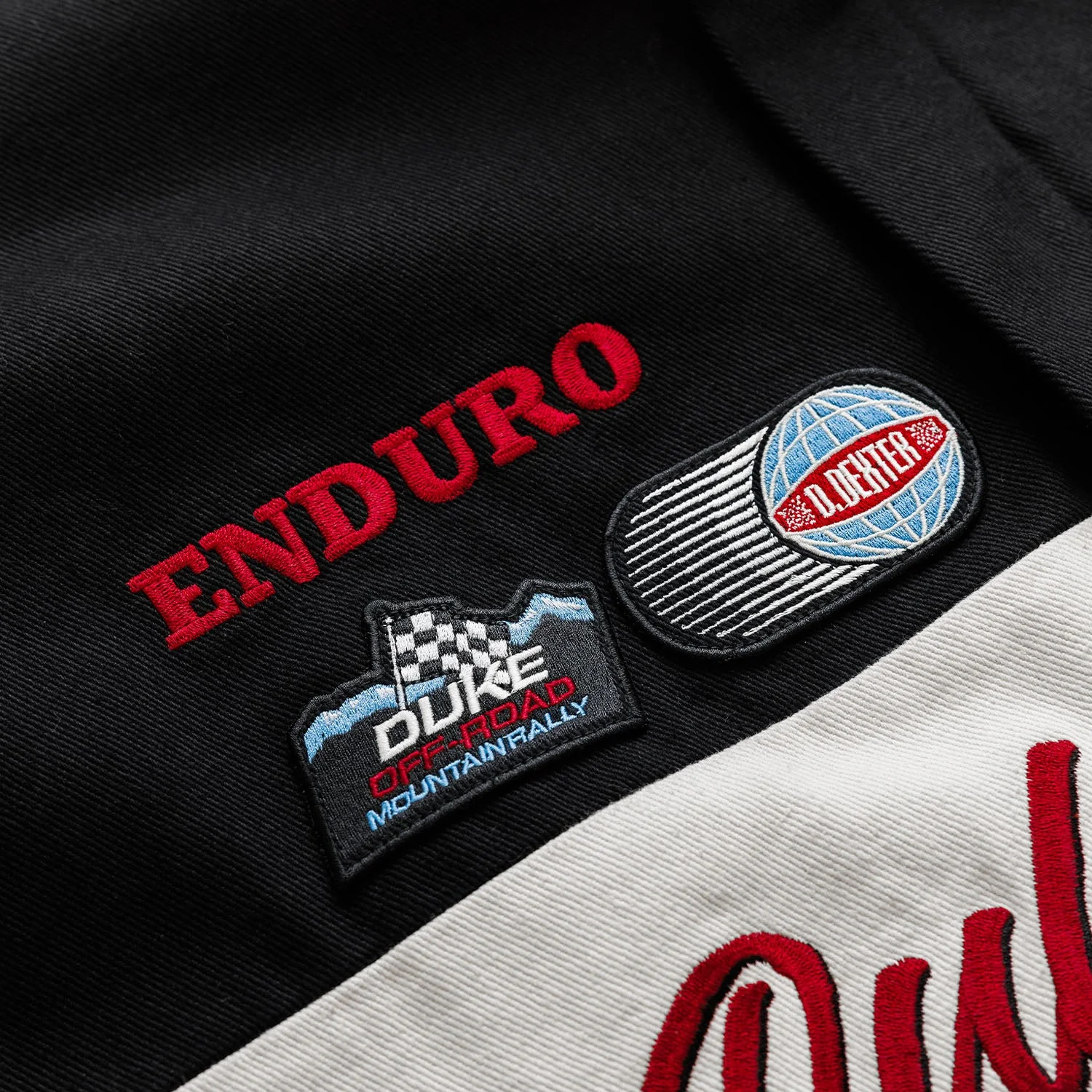 DR1 World Championship Vintage Black Jacket - Image 5