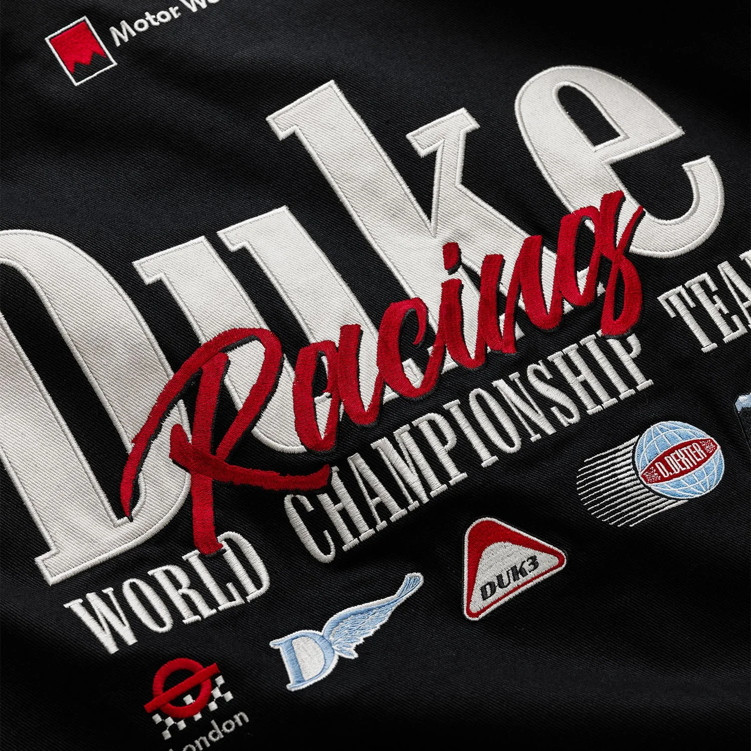 DR1 World Championship Vintage Black Jacket - Image 8