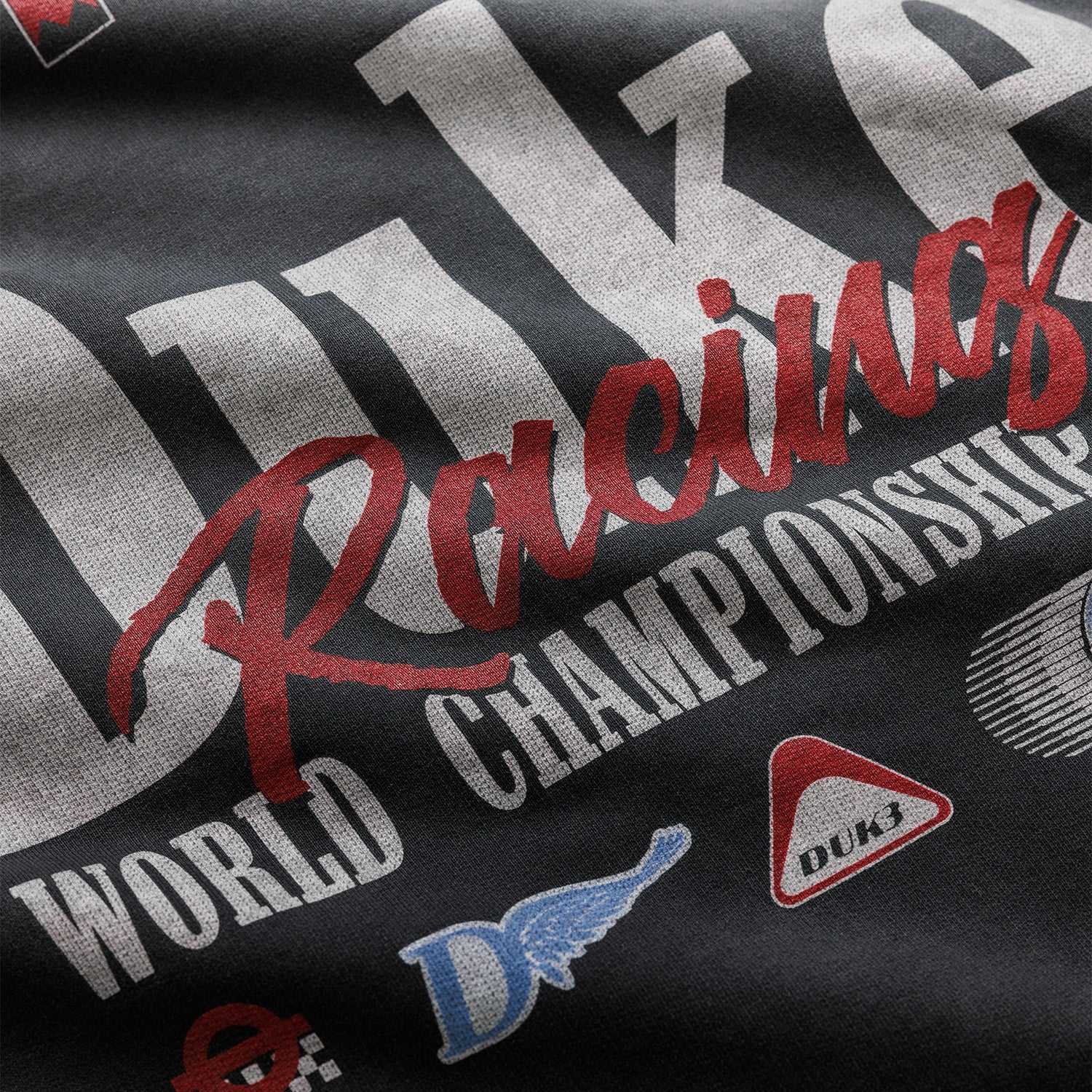 DR1 World Championship Washed Black Hoodie - Image 4