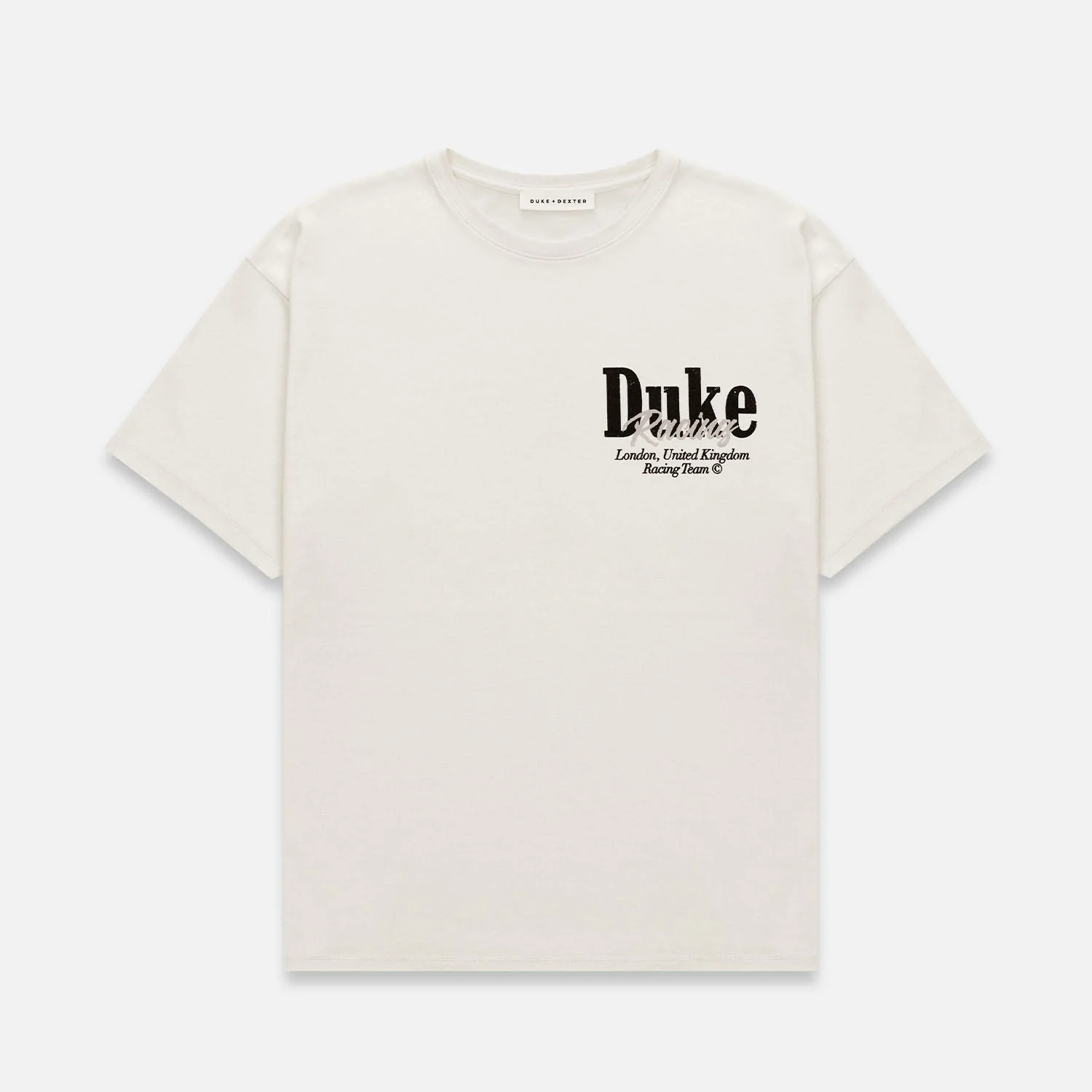 DR Grey Pit Stop Vintage White T-Shirt - Image 3