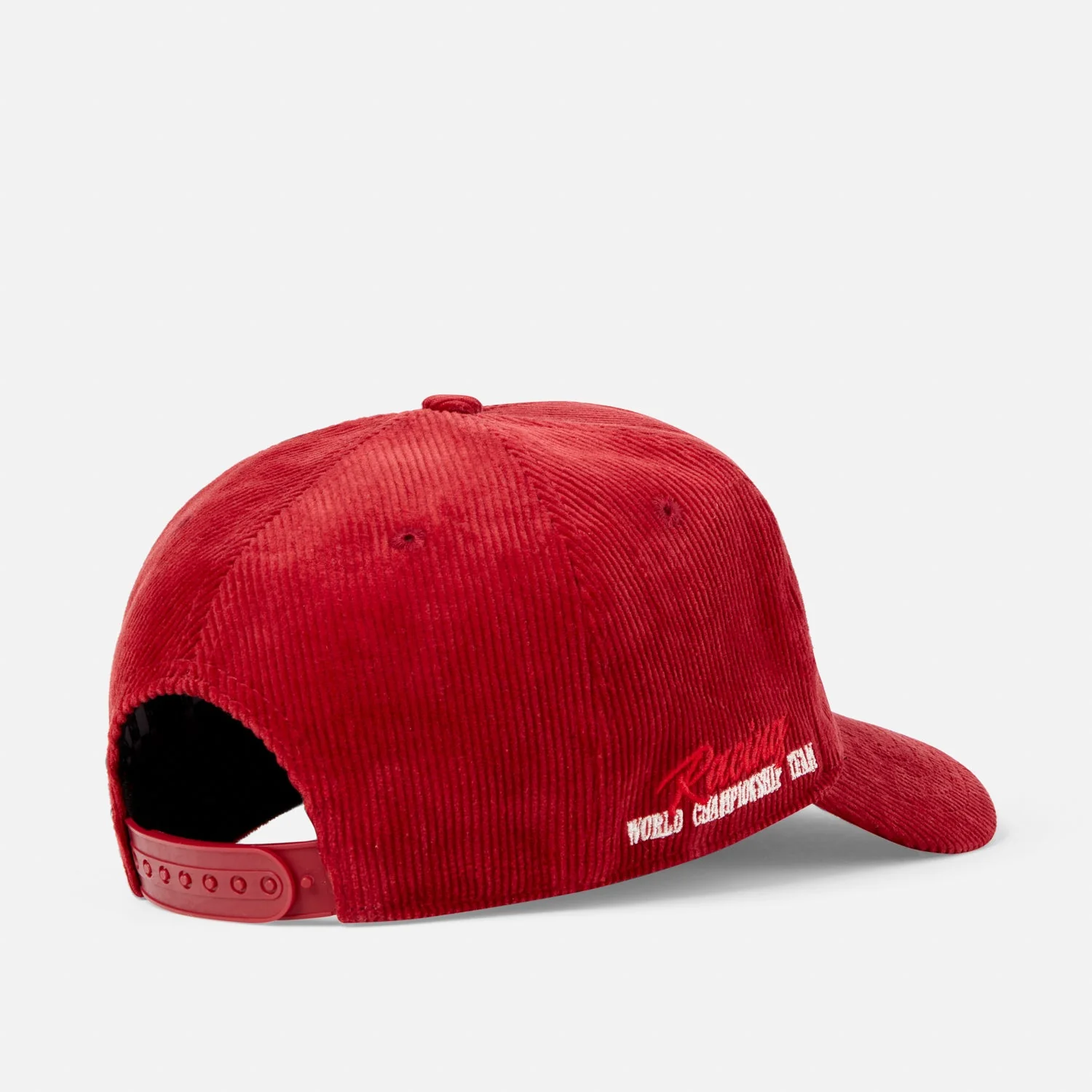 Duke Red Corduroy Cap - Image 6