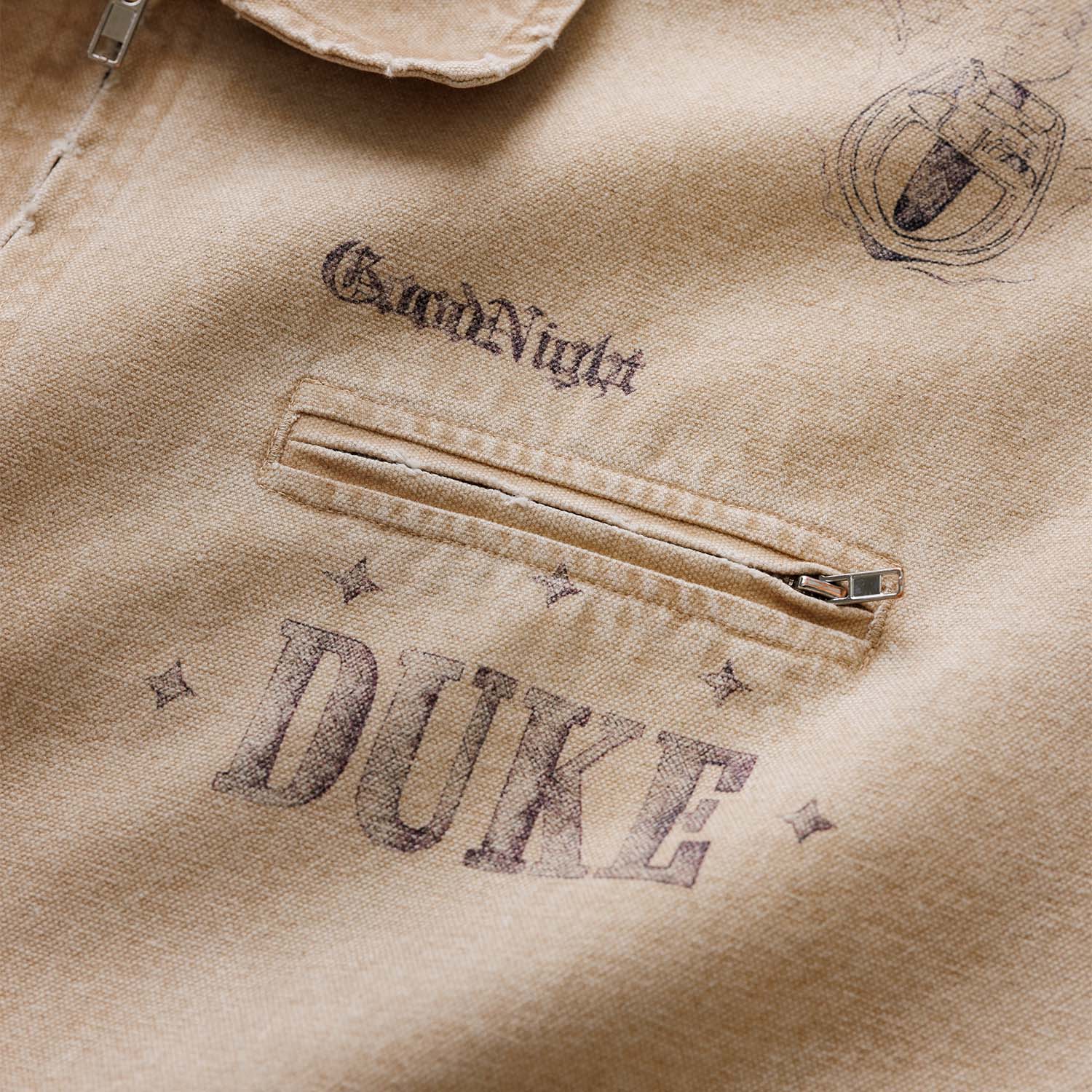 Duke Sketch Sand Jacket - Image 4
