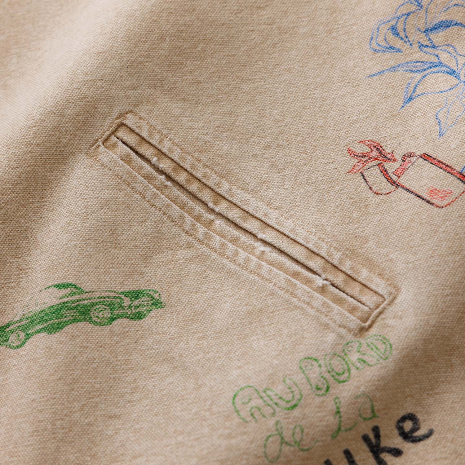 Duke Sketch Sand Jacket - Image 7