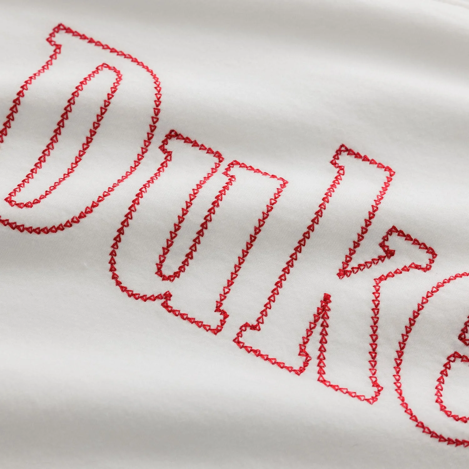 Duke Vintage White Chainstitch T-Shirt - Image 4