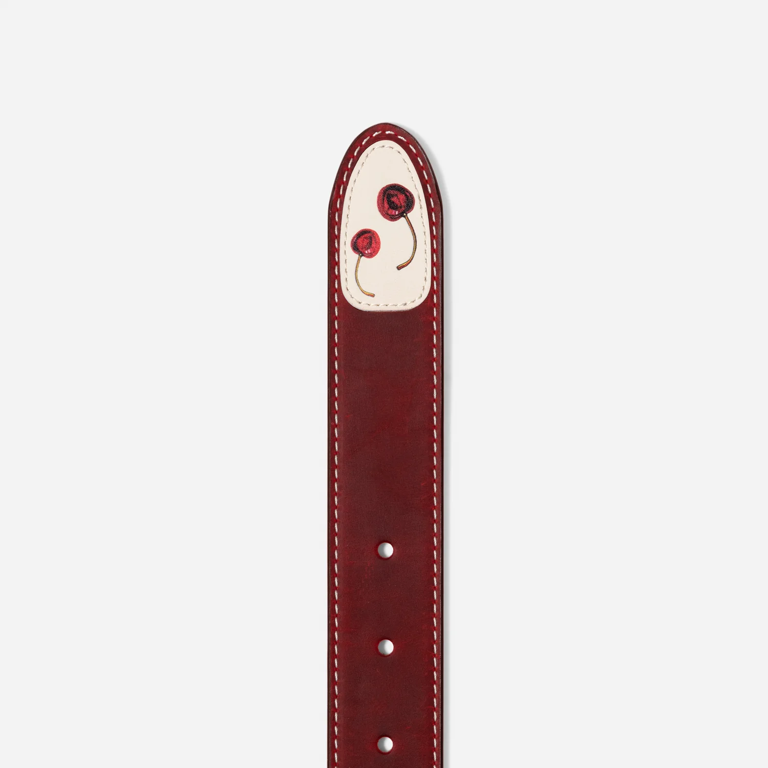 Ellis Red Cherry Belt - Image 5