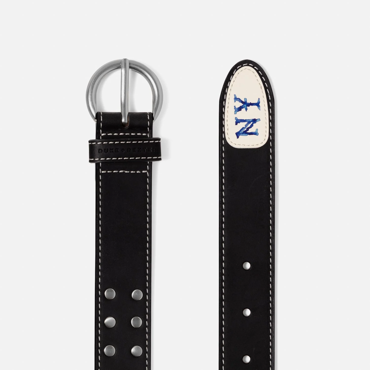 Ellis Silver Studded NY Belt - Image 3