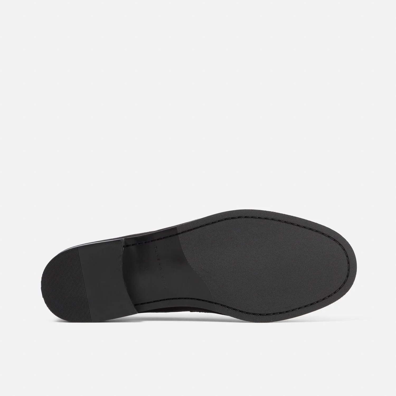 Ezra Black Tumbled Ruched Loafer - Men's - Image 7