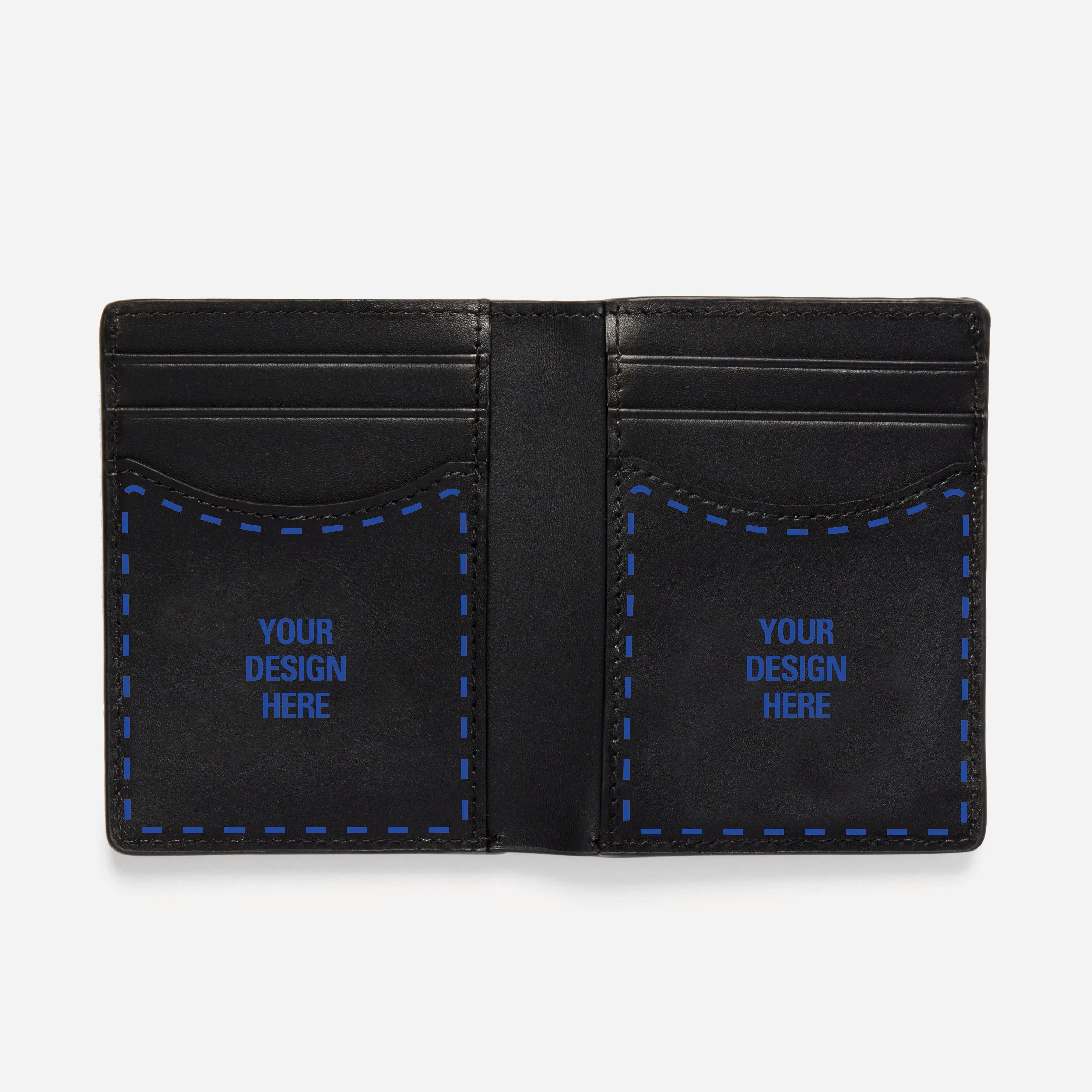 Hand-Painted Black Wallet - Image 3