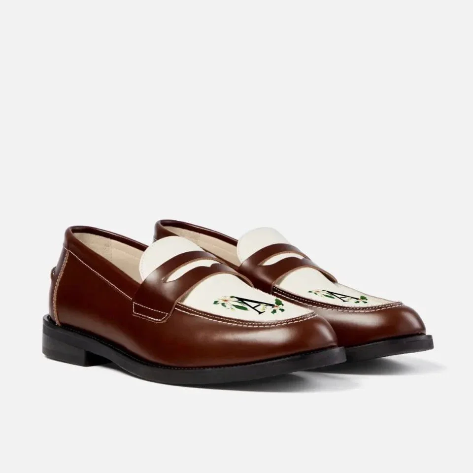 Hand-Painted Initial Penny Loafer - Men's - Image 8