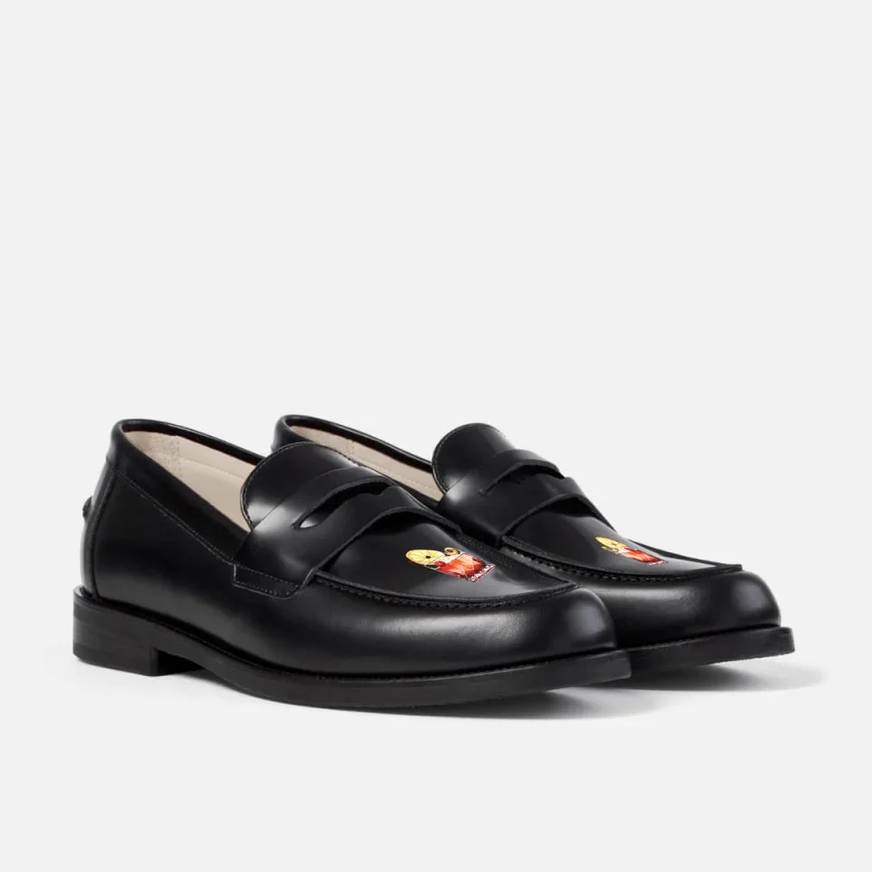 Hand-Painted Motif Penny Loafer - Men's - Image 14