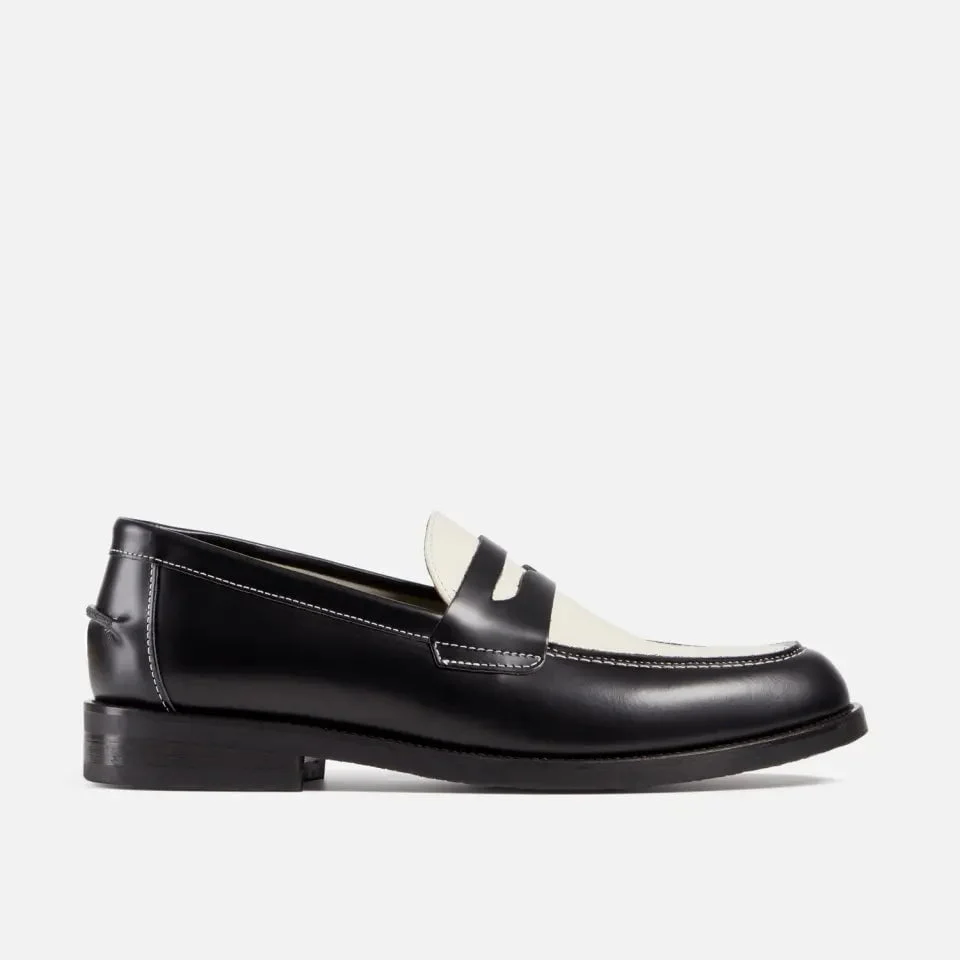 Hand-Painted Motif Penny Loafer - Men's - Image 4