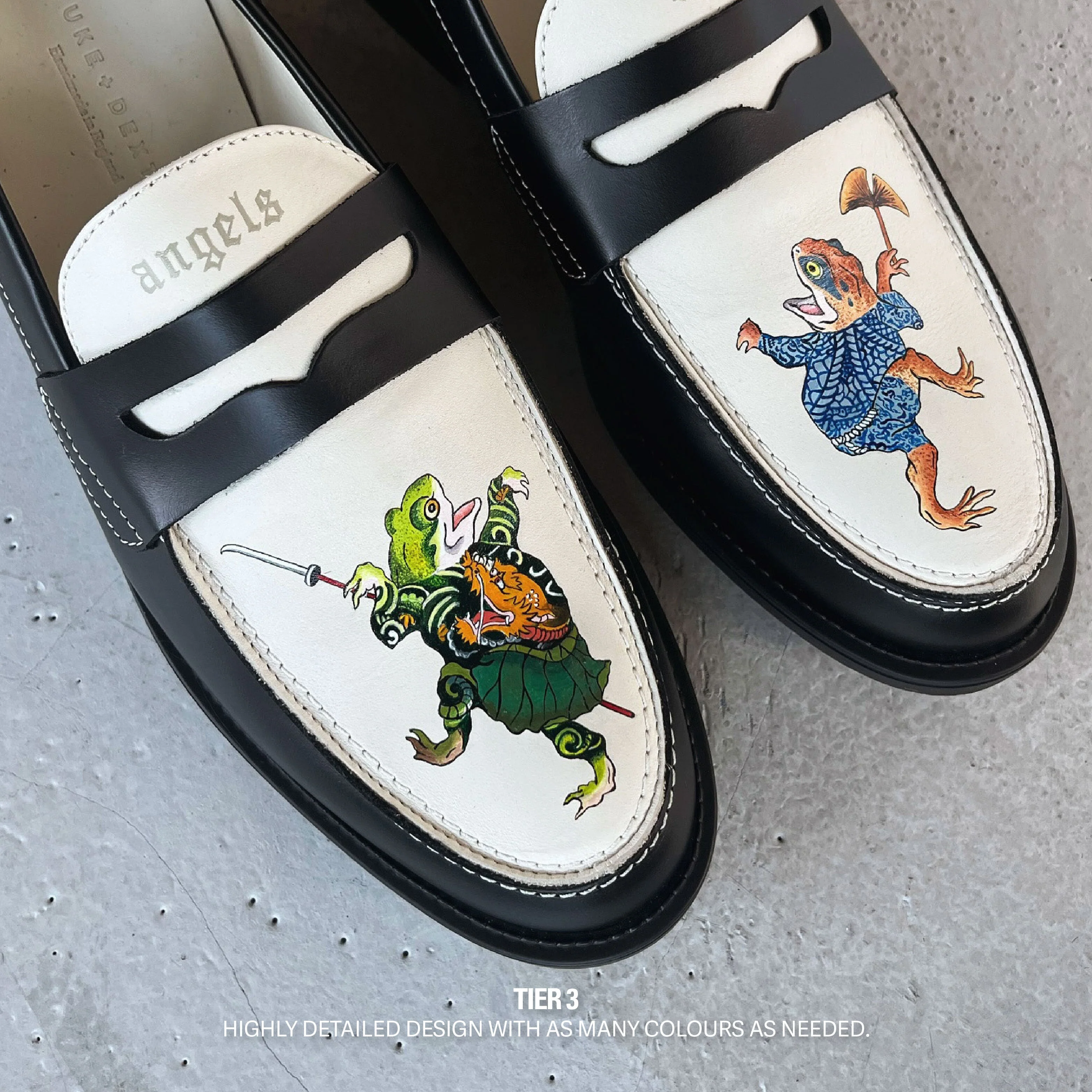 Hand-Painted Shoe - Men's - Image 6