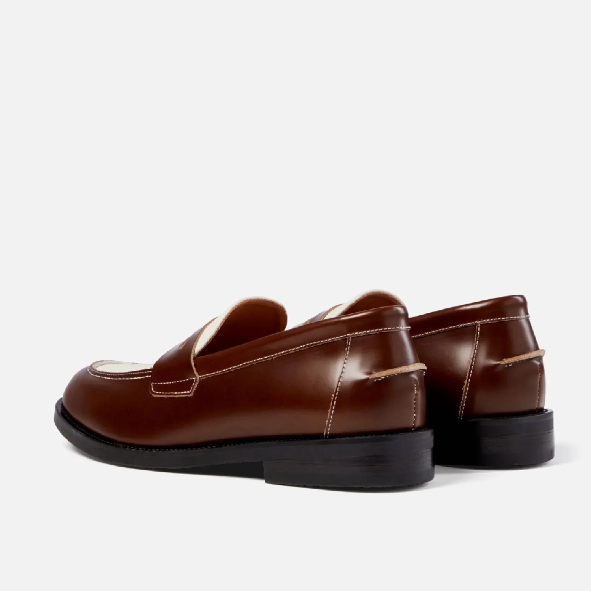 Hand-Painted Lettering Penny Loafer - Men's - Image 10