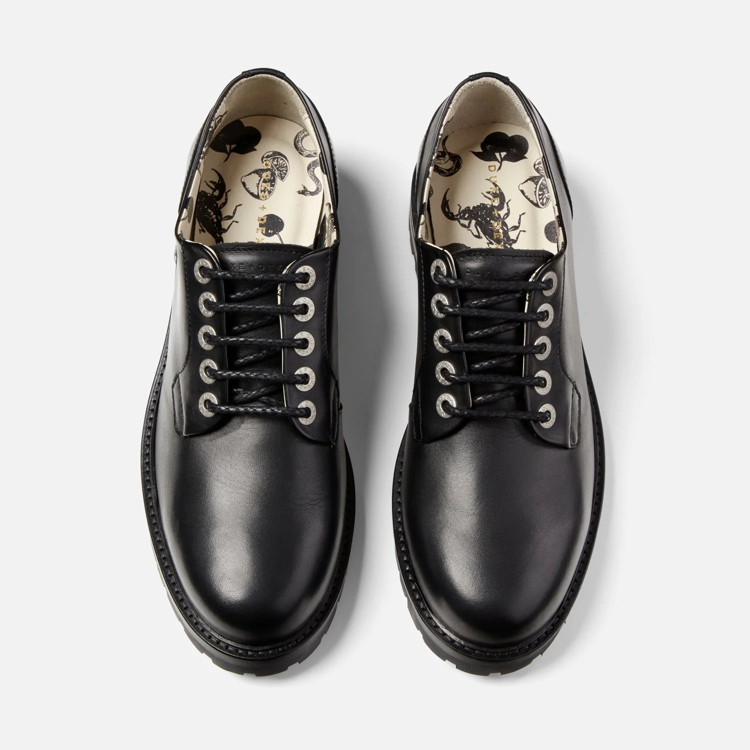 Lennon Black Derby - Men's - Image 4