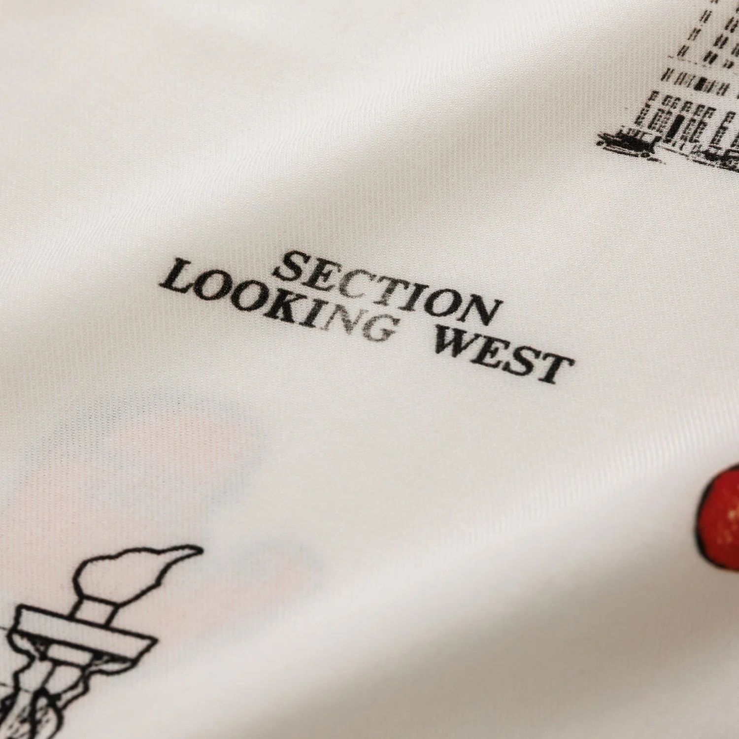 NY Sketch Vintage White + Red + Black Shirt - Image 6
