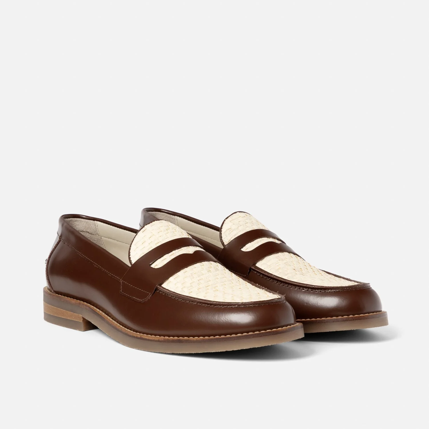 Peso Basket Weave Penny Loafer - Men's - Image 3
