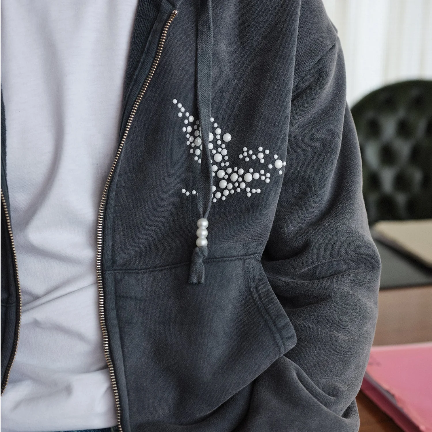 Peso Zodiac Zip Hoodie - Image 4