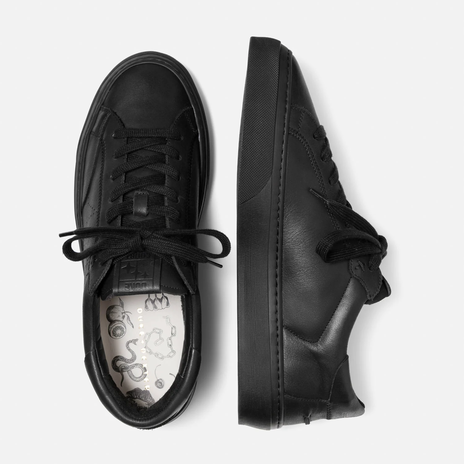 Plus Court Black Sneaker - Men's - Image 5