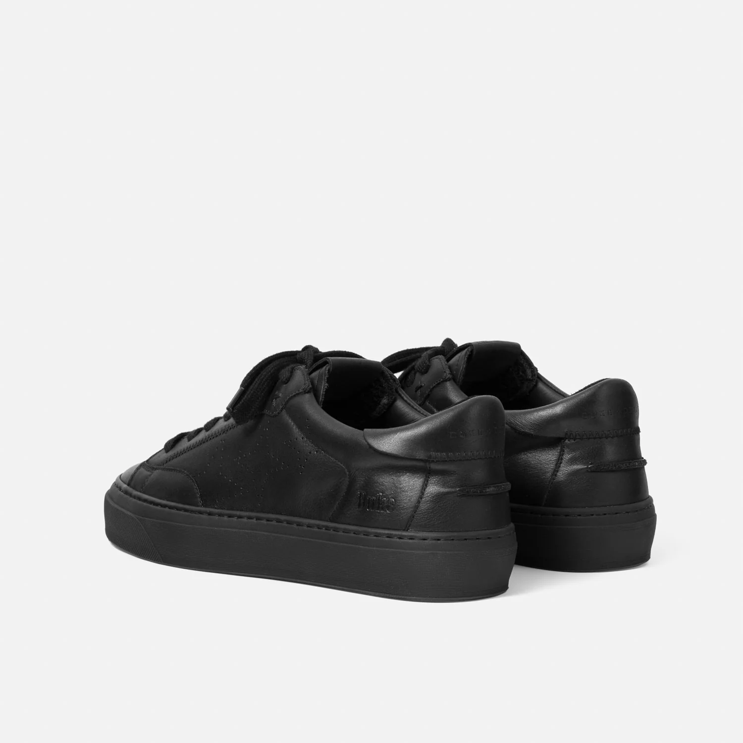 Plus Court Black Sneaker - Women's - Image 5