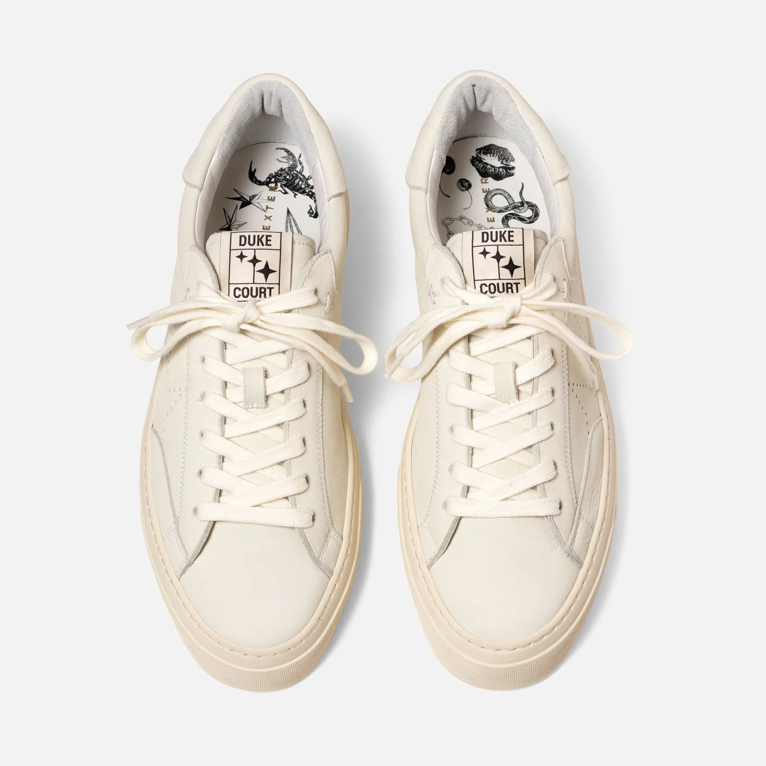 Plus Court Vintage White Sneaker - Men's - Image 4