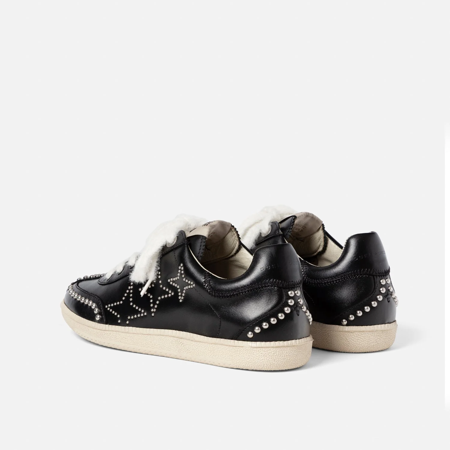 Plus Duke Black Studded Sneaker - Women's - Image 6