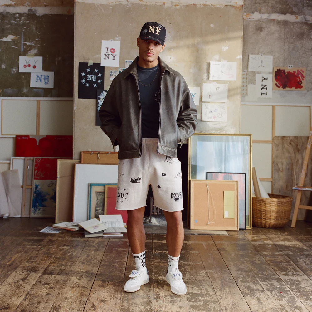 Plus Duke NY White + Navy Sneaker - Men's - Image 2