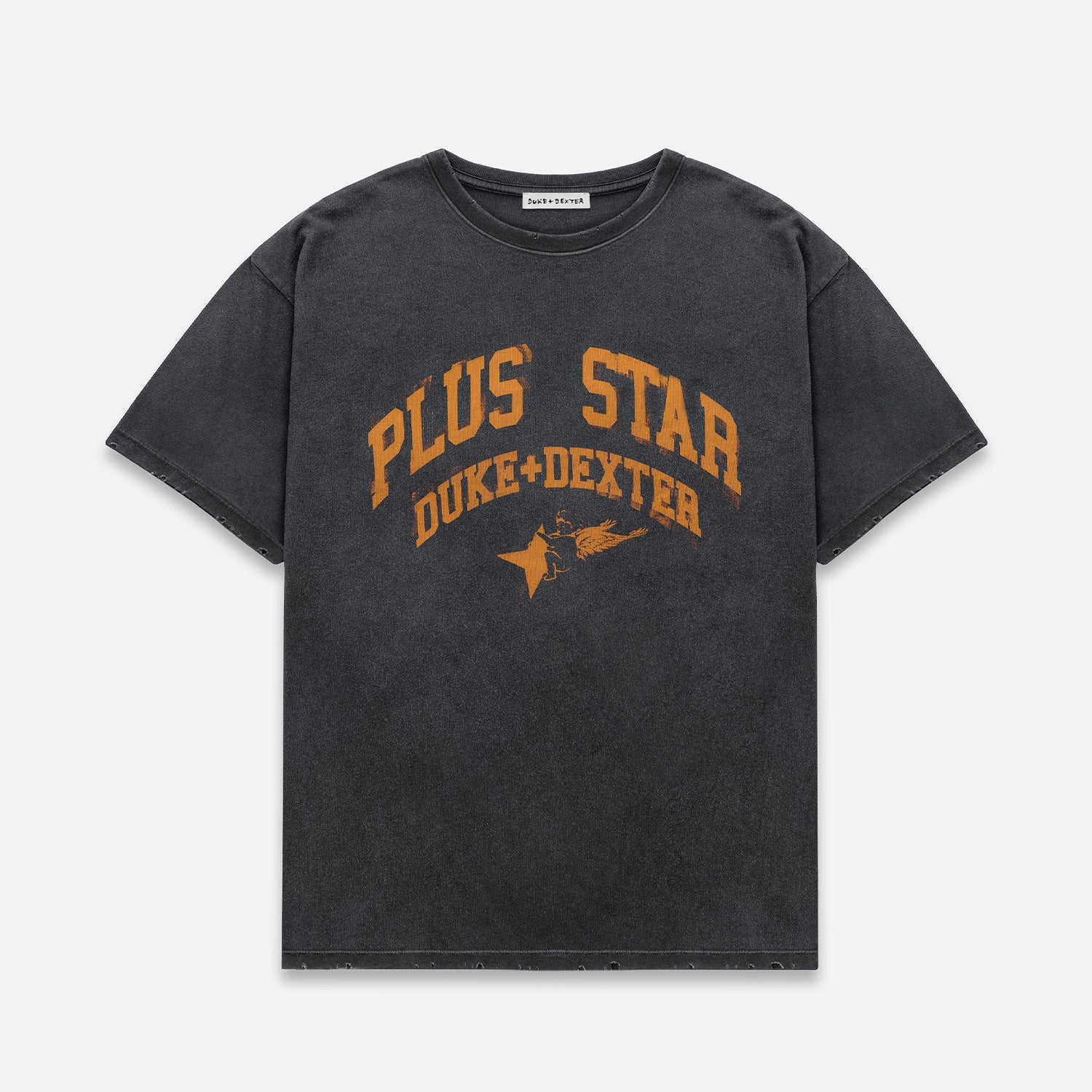 Plus Vintage Washed Black T-Shirt
