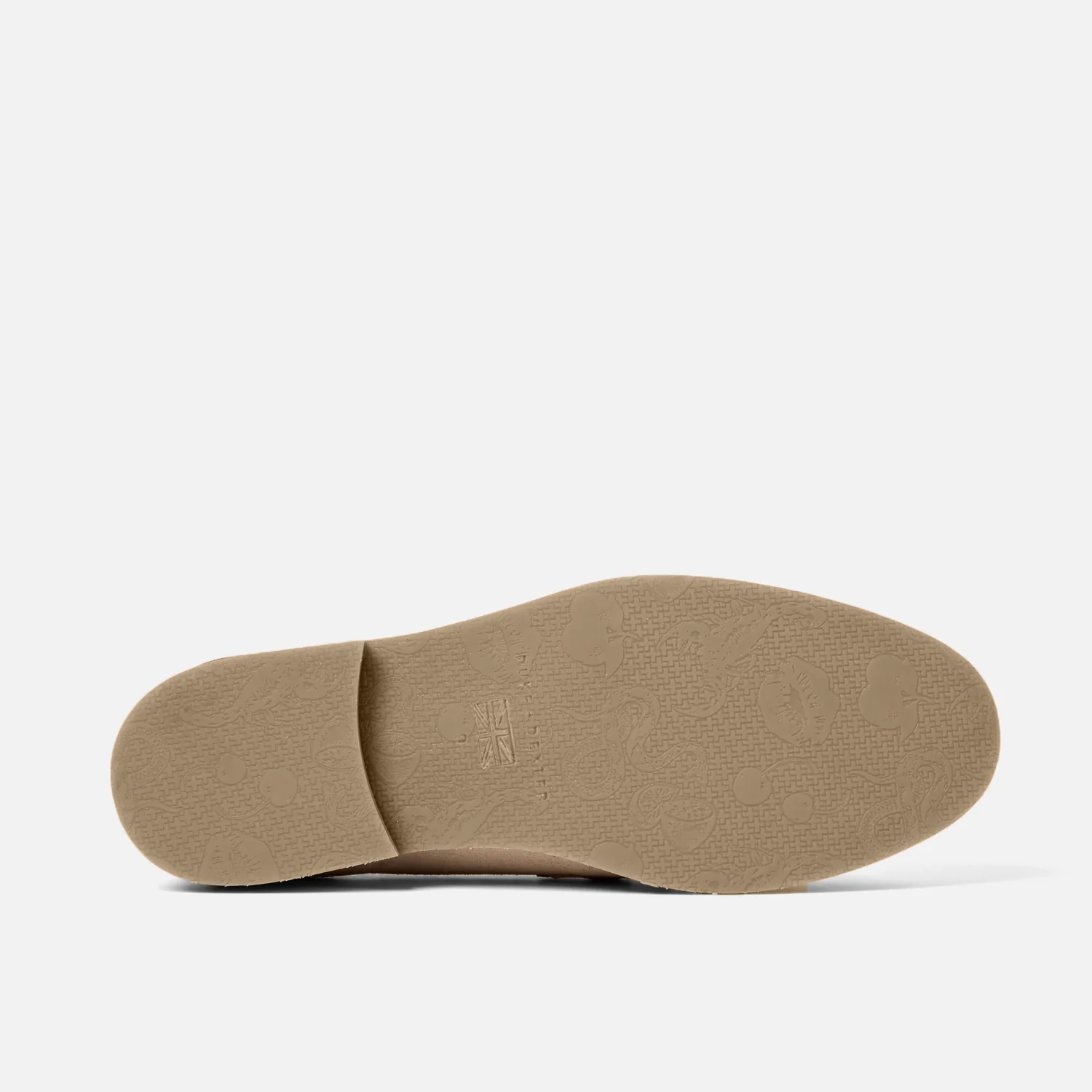 Wilde Beige + White Painted Canvas Penny Loafer - Men's - Image 7