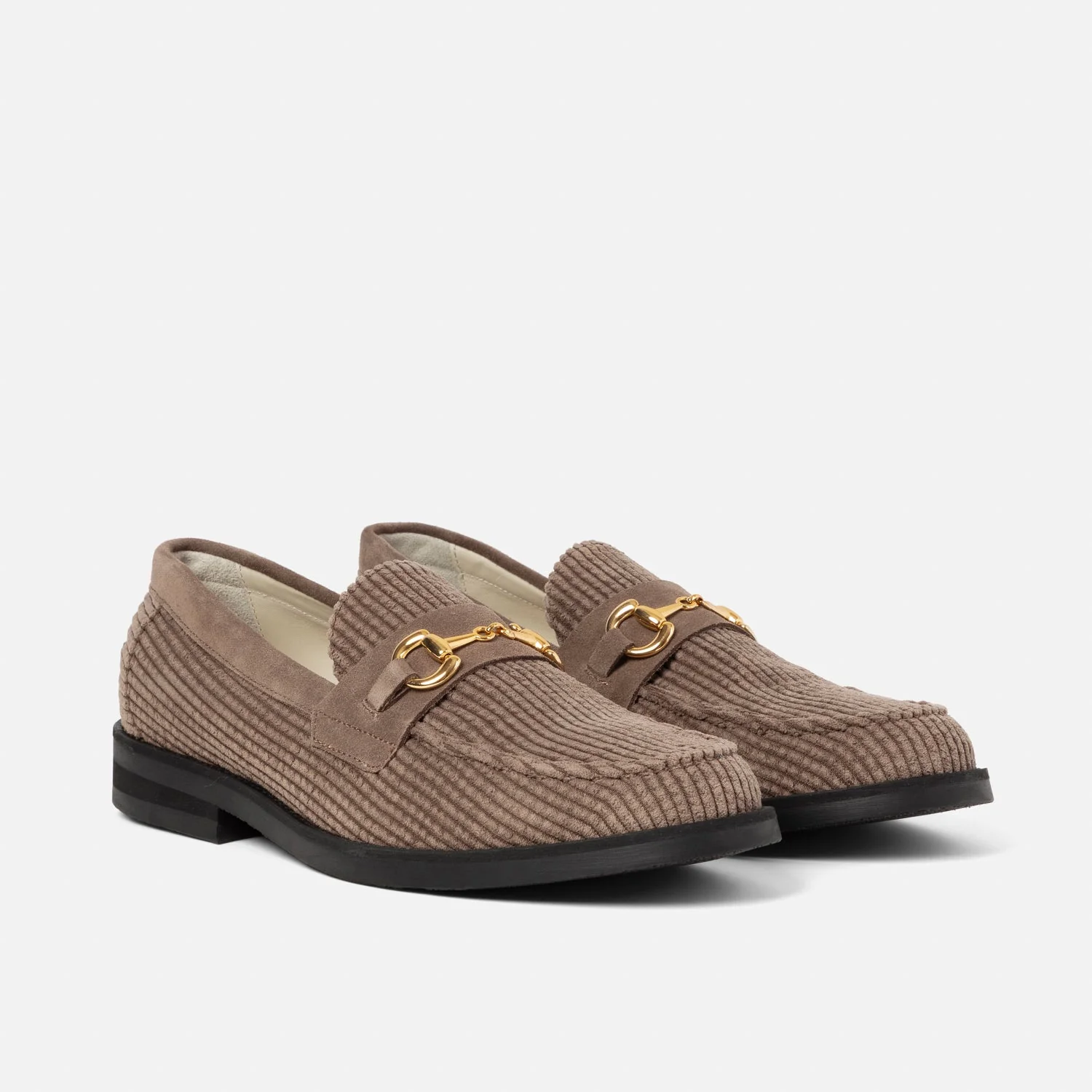 Wilde Brown Corduroy Bit Loafer - Men's - Image 3