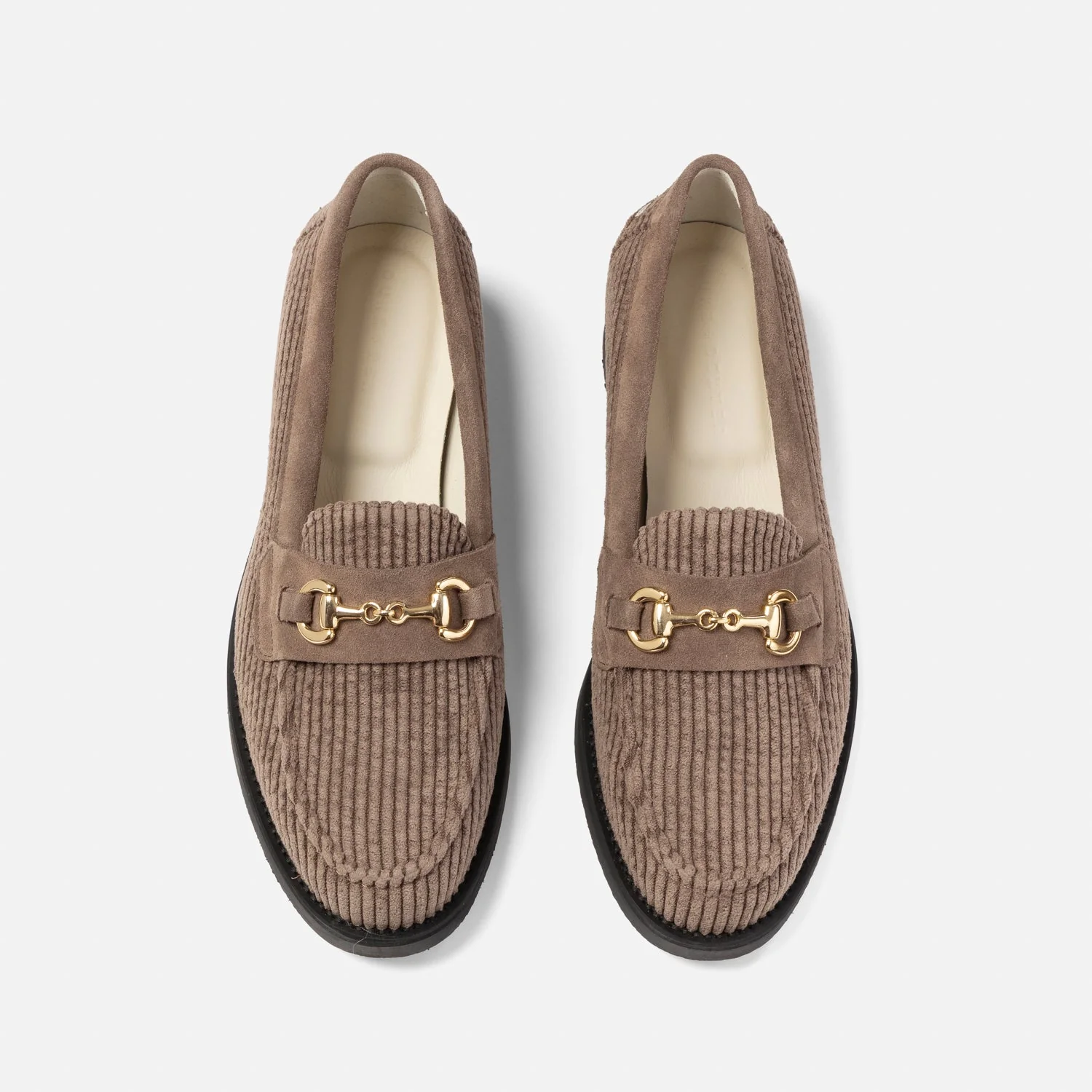 Wilde Brown Corduroy Bit Loafer - Women's - Image 4