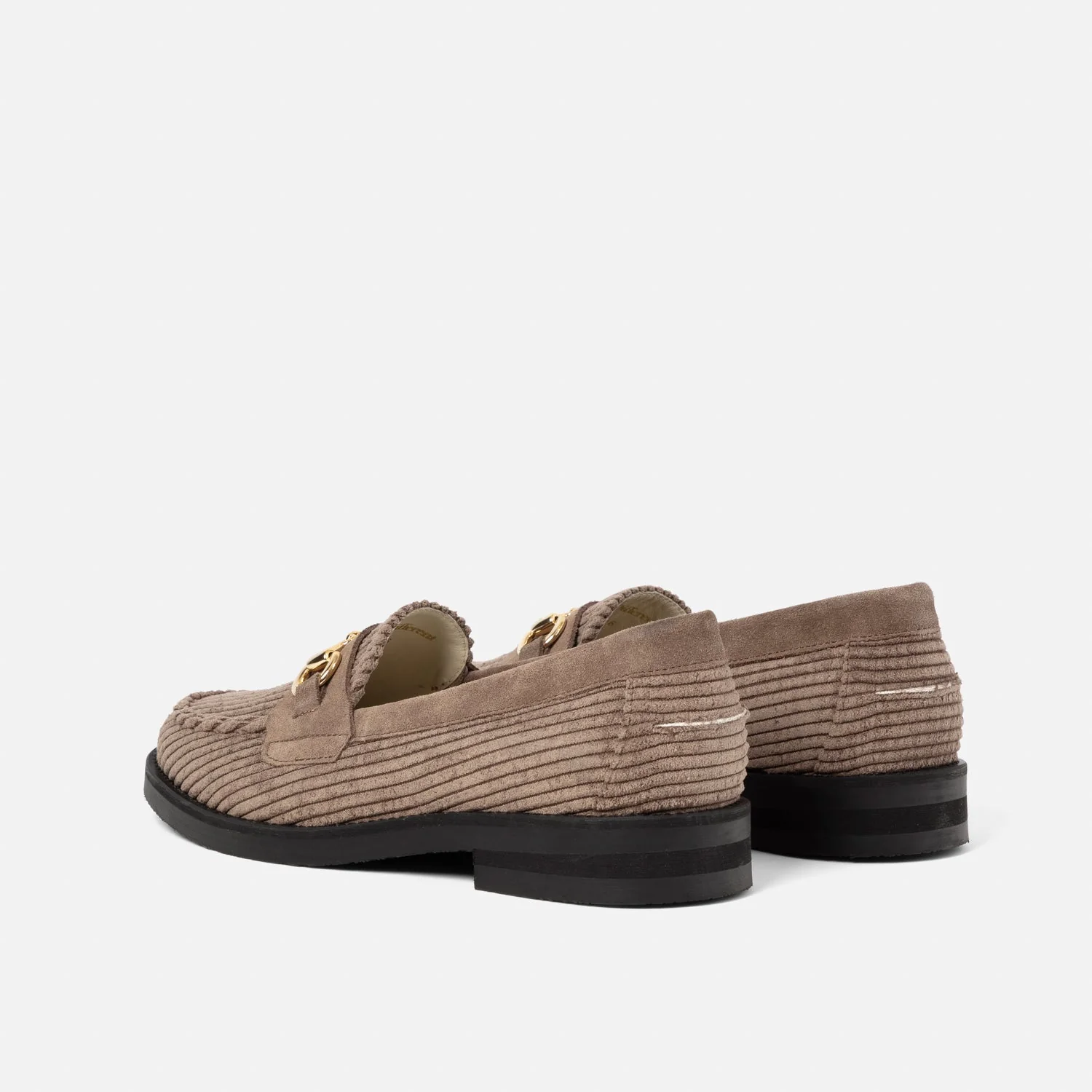 Wilde Brown Corduroy Bit Loafer - Women's - Image 6