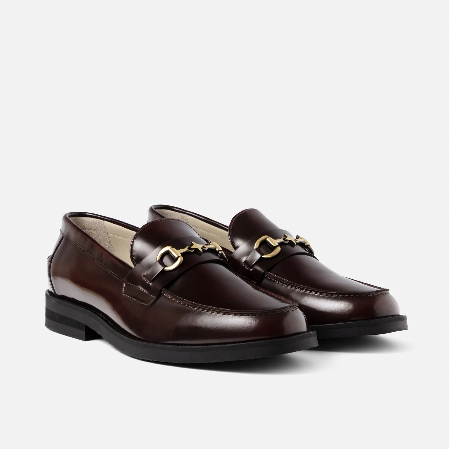 Wilde Buffed Burgundy Plus Bit Loafer - Men's - Image 3