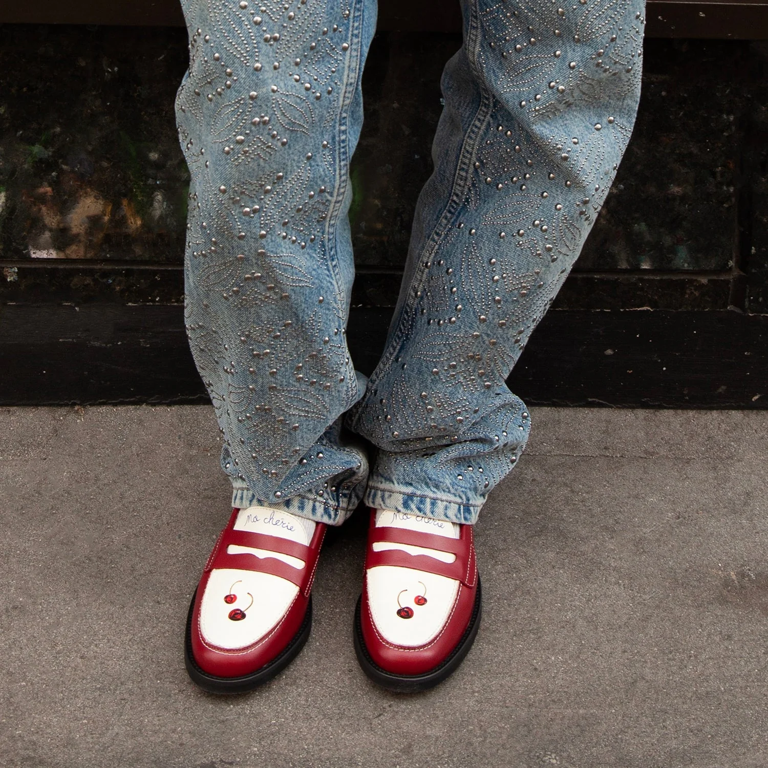 Wilde Cherry Red Penny Loafer - Women's - Image 8