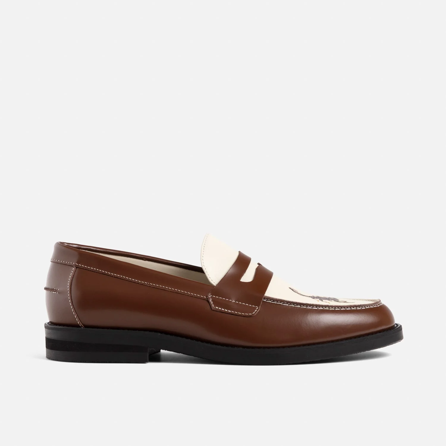 Wilde Chestnut Scorpion Penny Loafer - Men's - Image 4