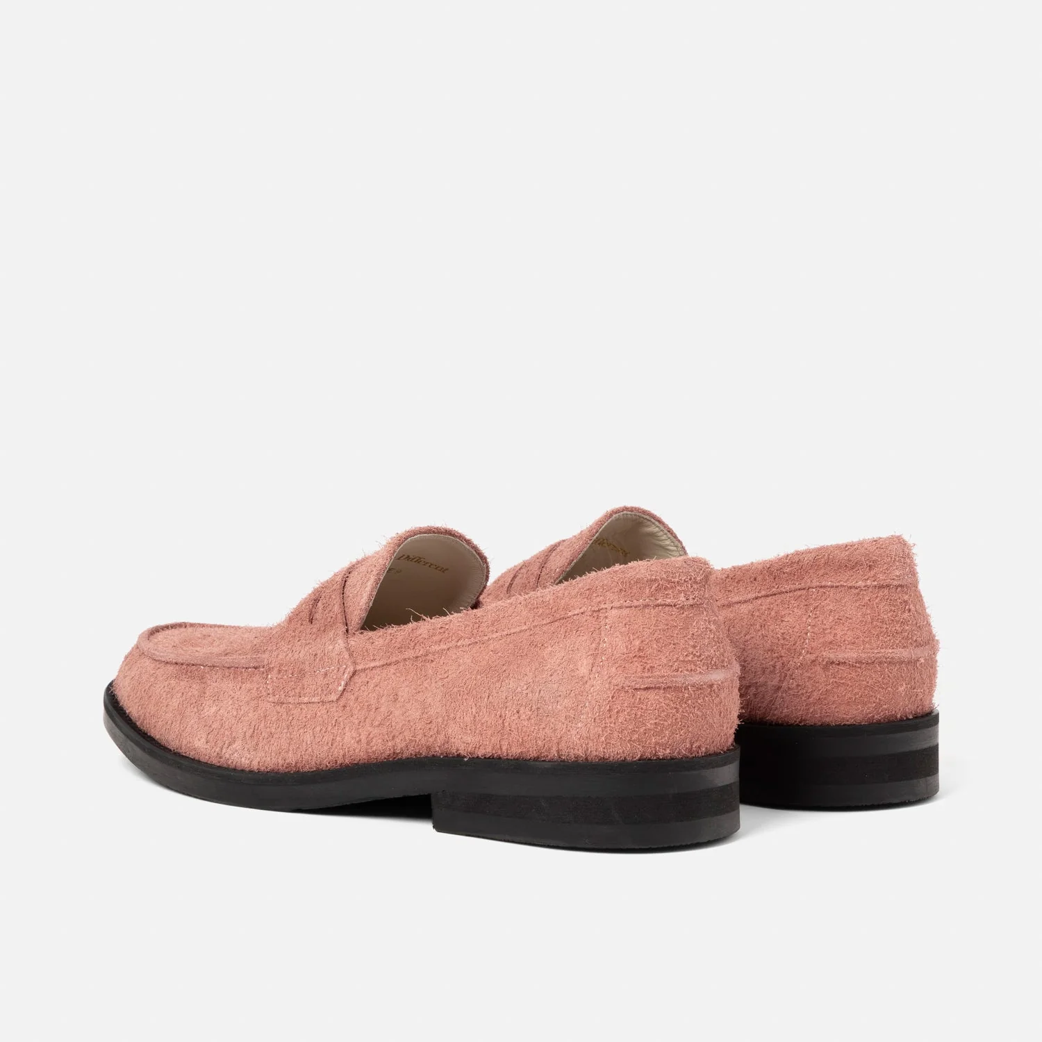Wilde Hairy Pink Suede Penny Loafer - Men's - Image 6