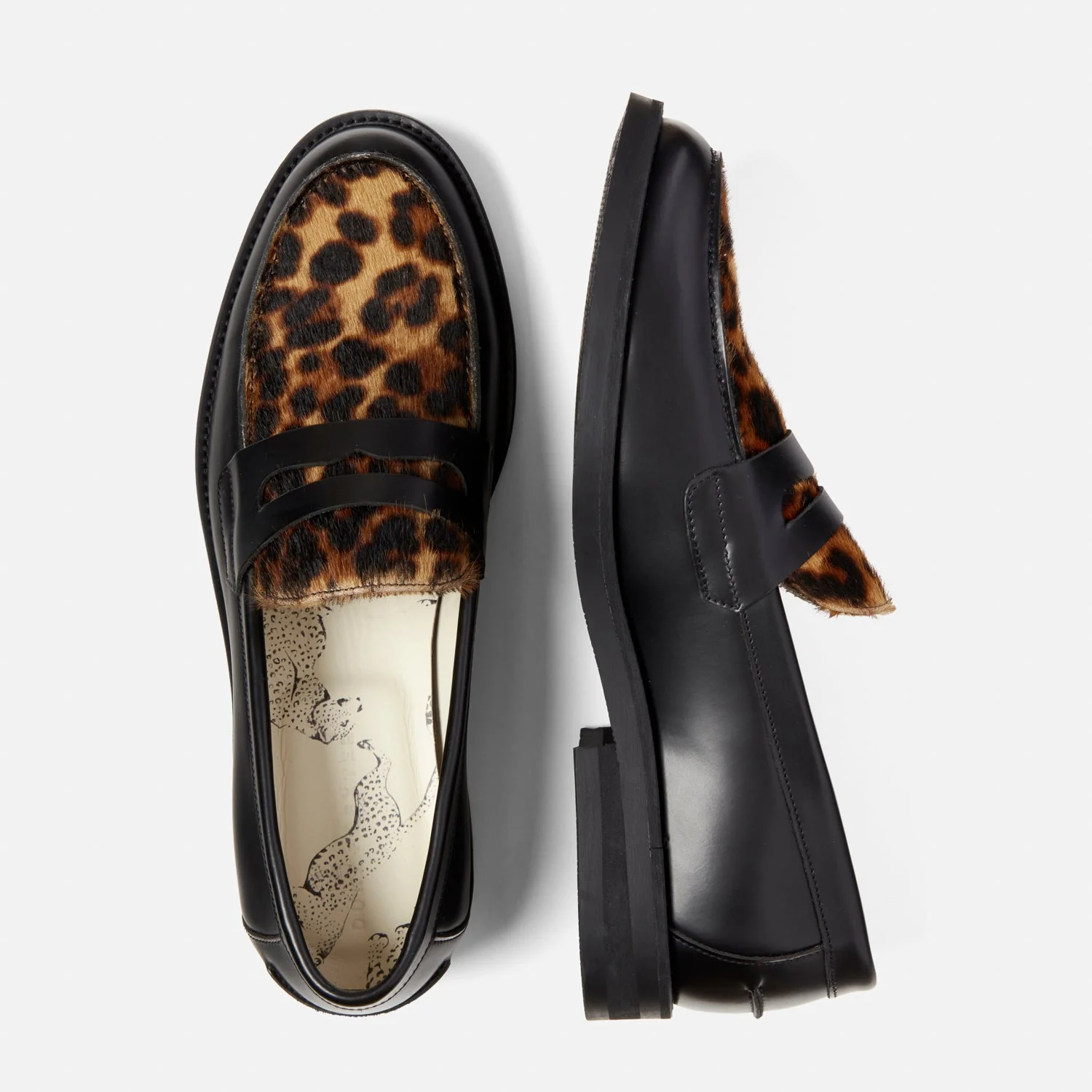 Wilde Leopard Penny Loafer - Men's - Image 5
