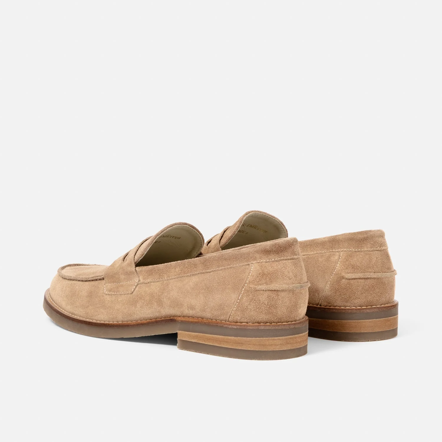 Wilde Mocha Suede Penny Loafer - Men's - Image 5