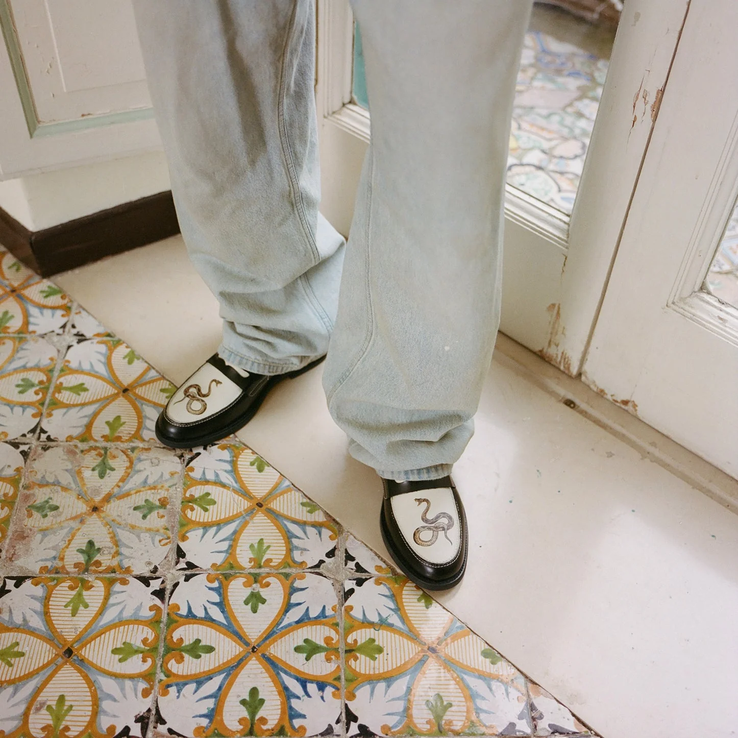 Wilde Snake Penny Loafer - Men's - Image 8